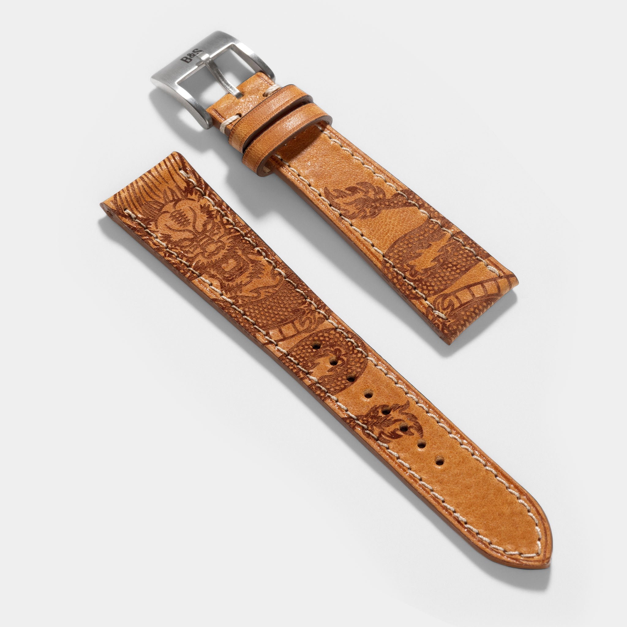 The Dragon Tattoo Leather Watch Strap – Jubilee Edition by Bulang & Sons