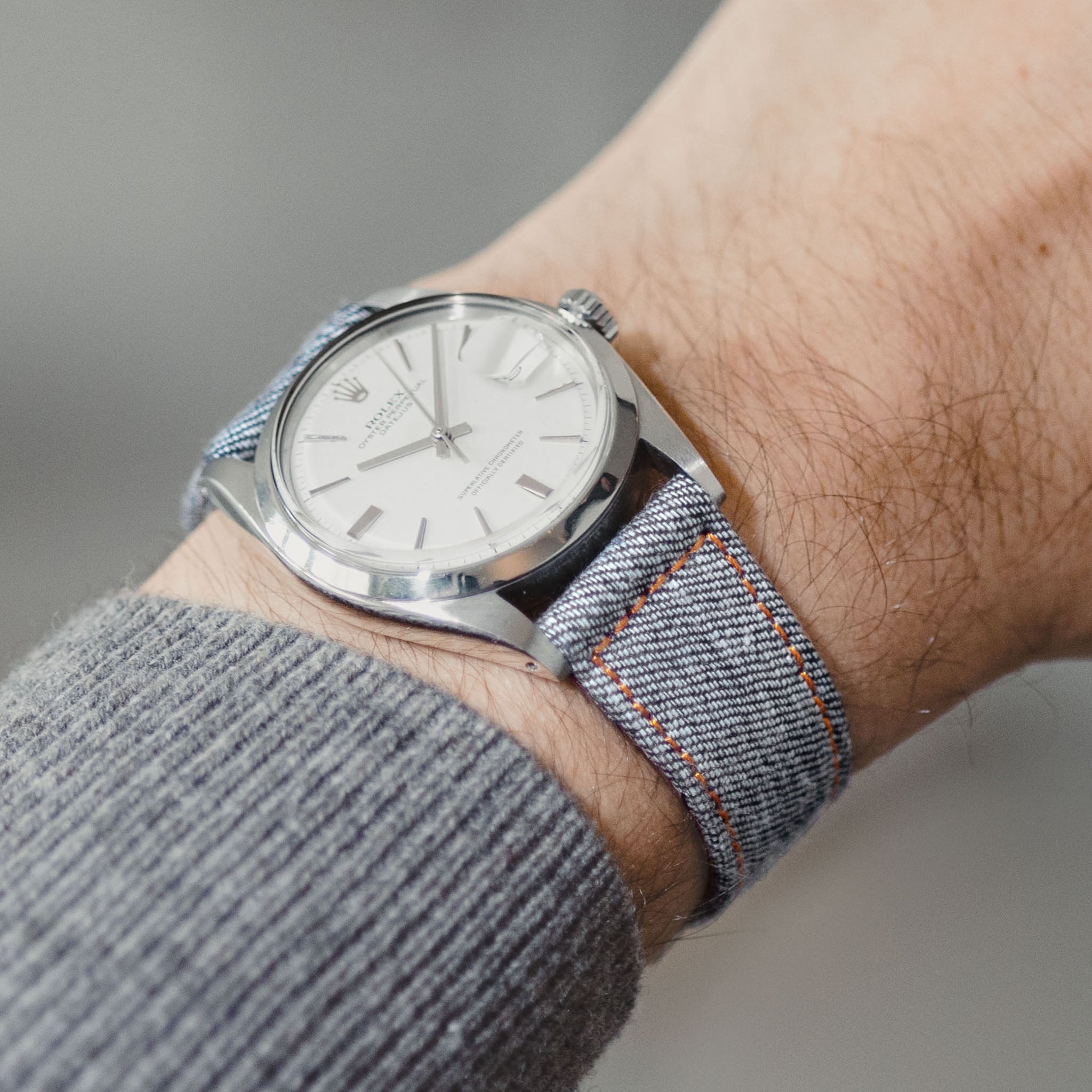 The Faded Denim Strap - Jubilee Edition by Bulang & Sons
