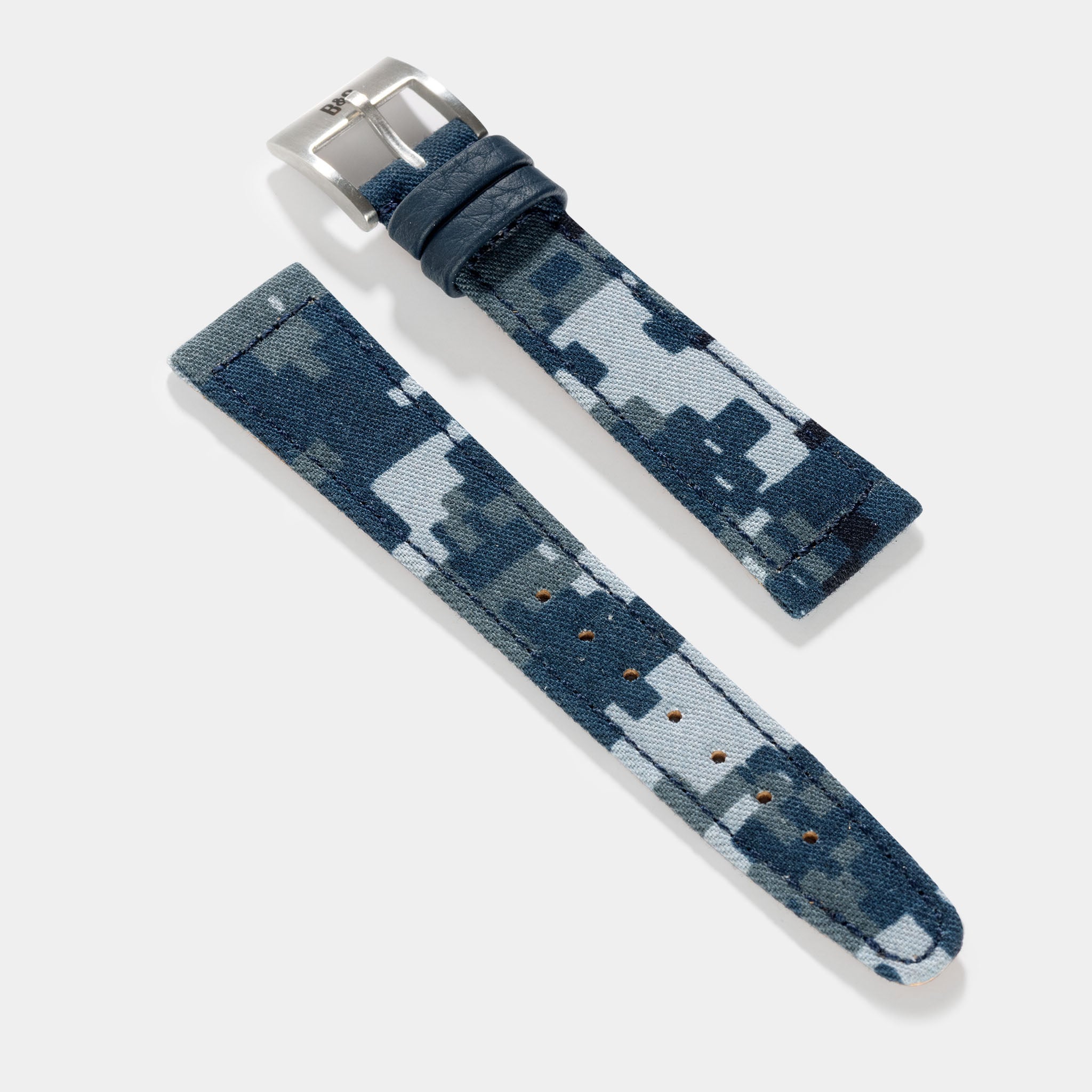 Sample Sale - The Skyline Camo Watch Strap - 20mm Short