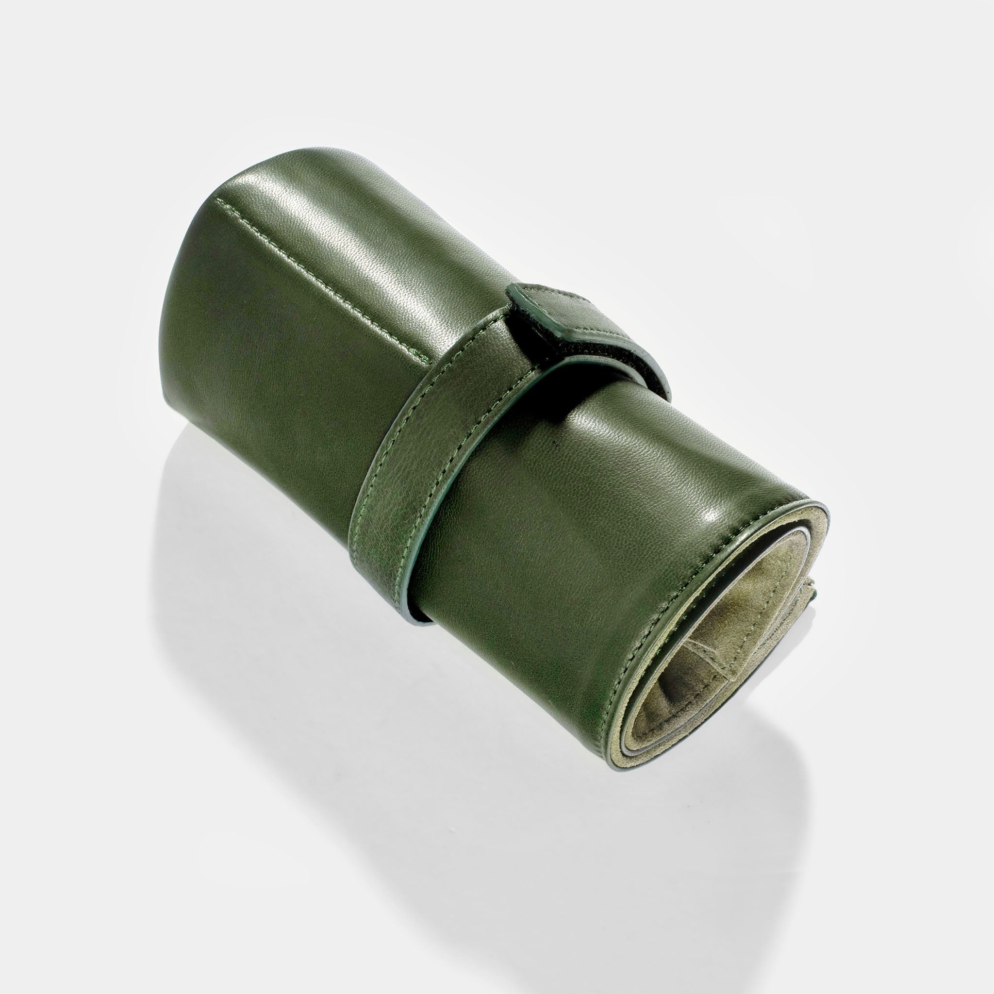 Emerald Green 6 Watches Leather Roll
