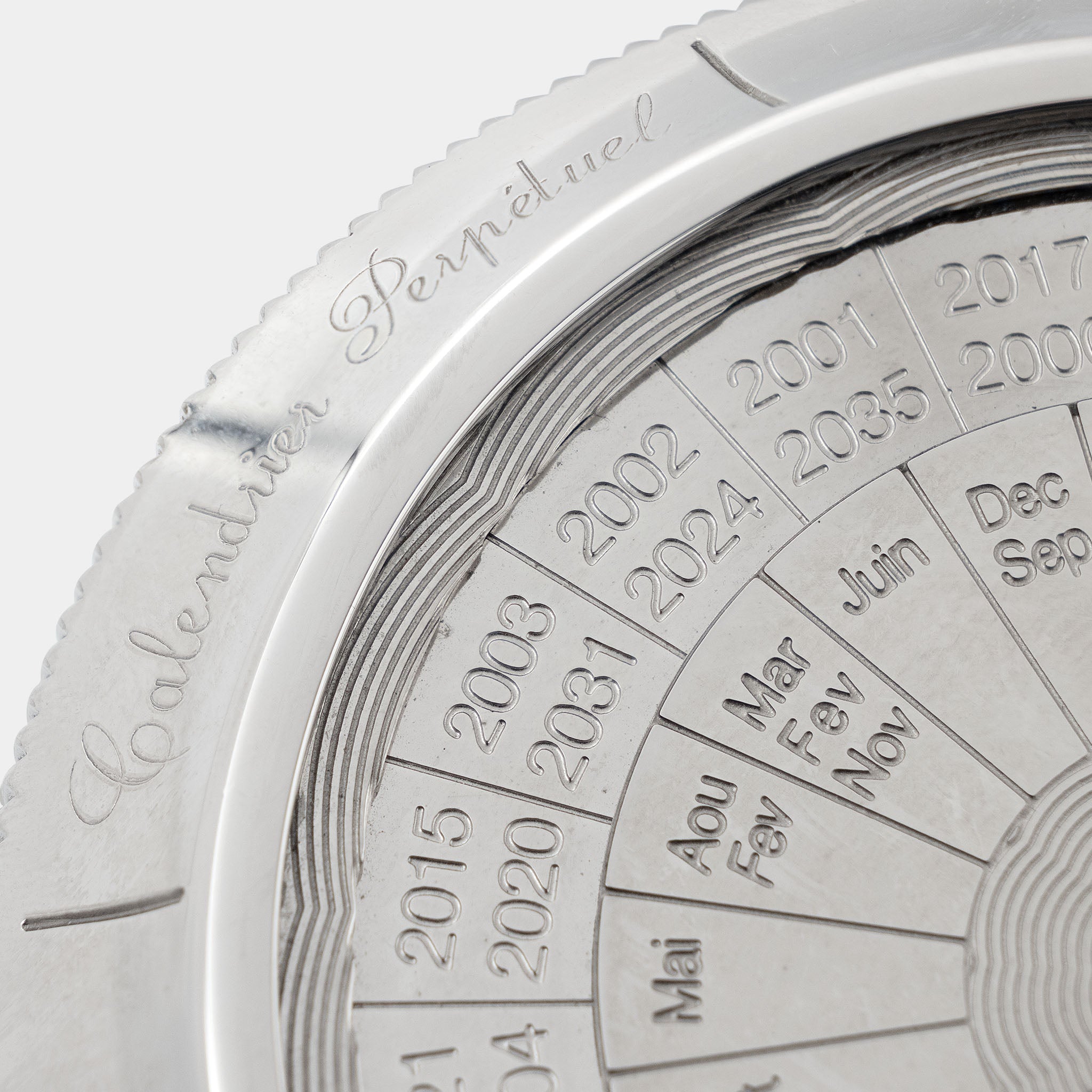 Cartier calendar desk paper weight box “ limited edition “