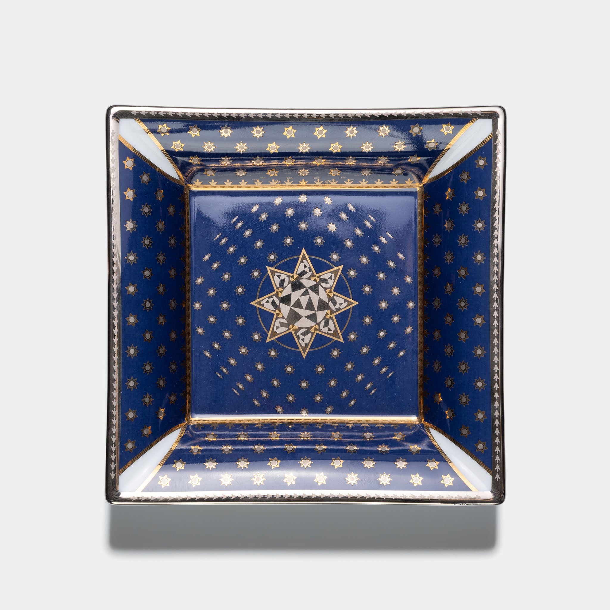 Patek Philippe Limoges Porcelan Trinket "Stars of diamonds" motiv