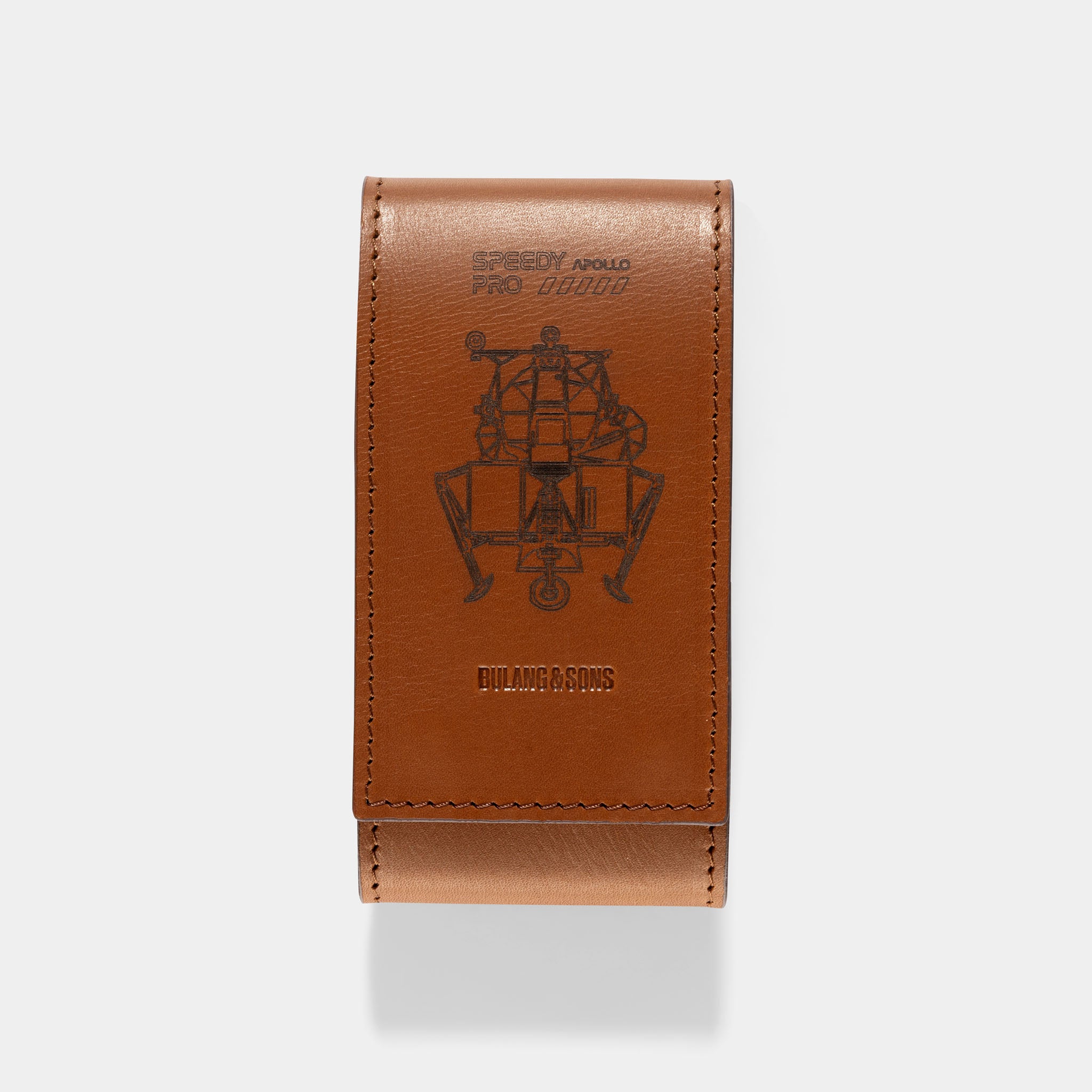 Apollo - Chevalin Cognac Brown Leather Watch Pouch