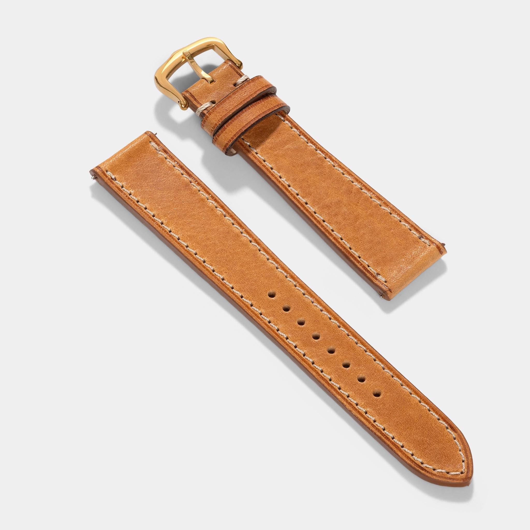 Strap for Cartier Tank Louis (2021-2024) - The Durham Cognac