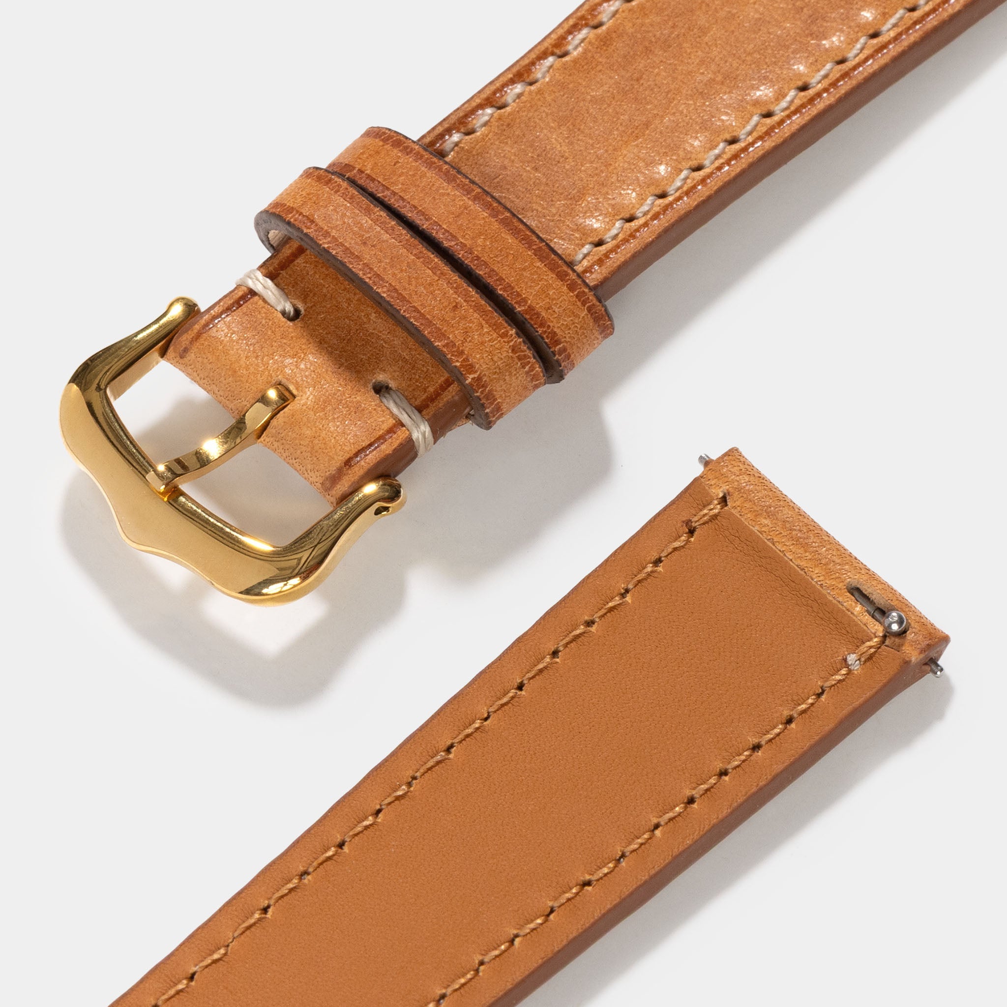 Strap for Cartier Tank Louis (2021-2024) - The Durham Cognac