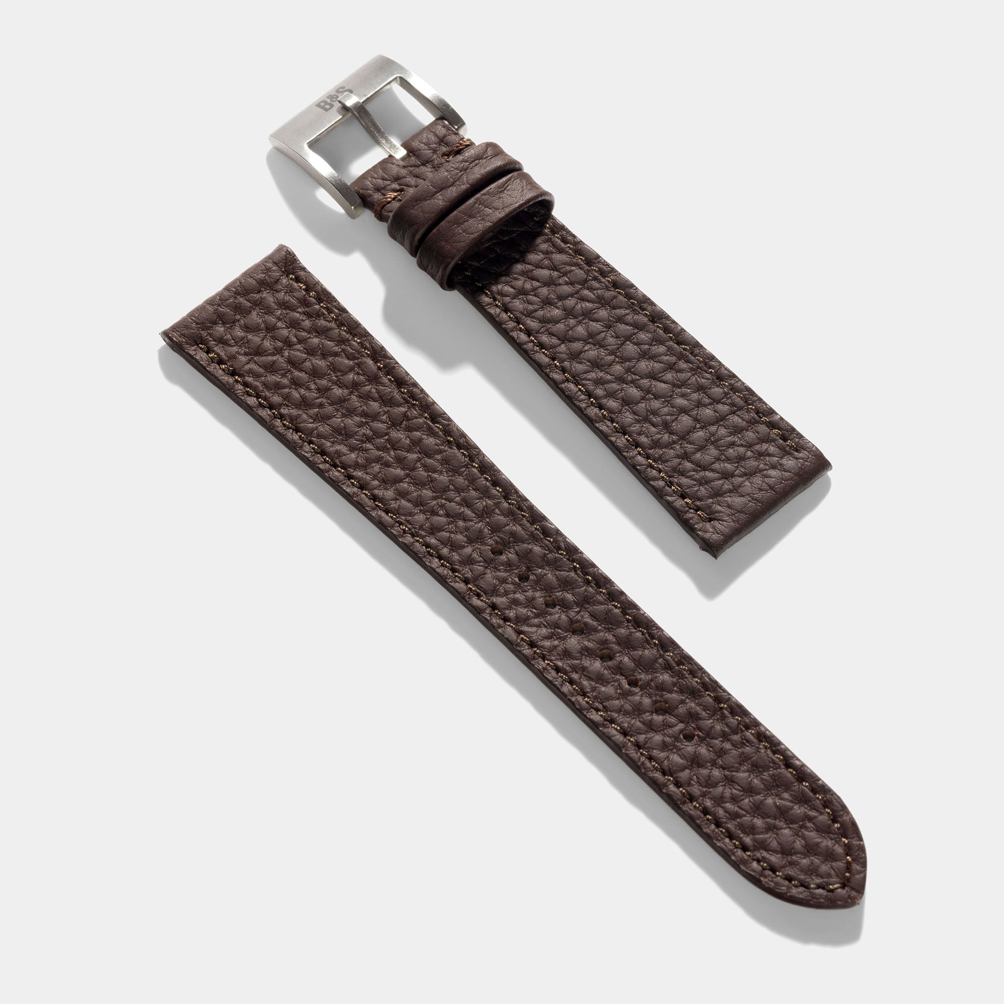 Grana Dark Brown Tonal Watch Strap