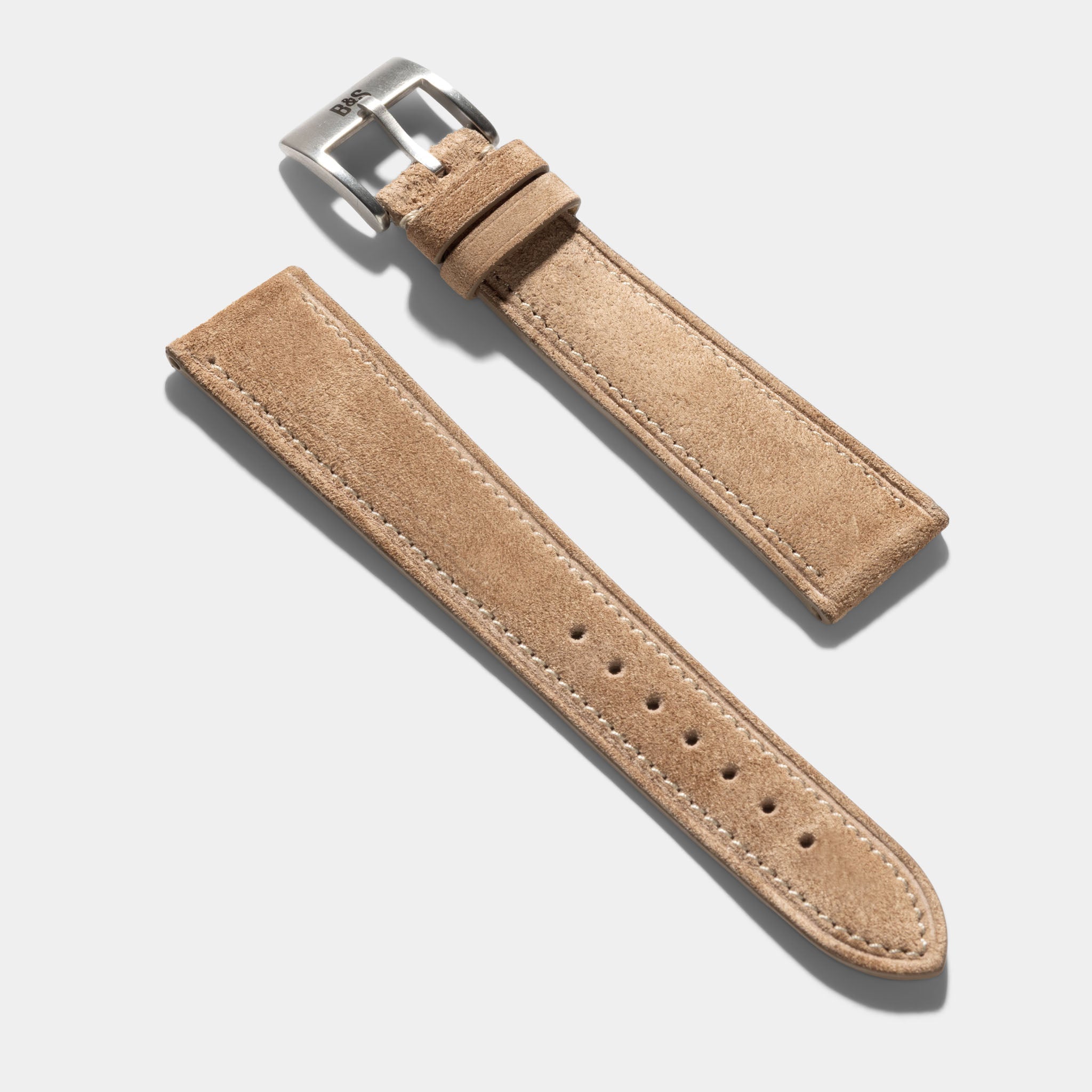 Dune Brown Suede Watch Strap – Classic Dress