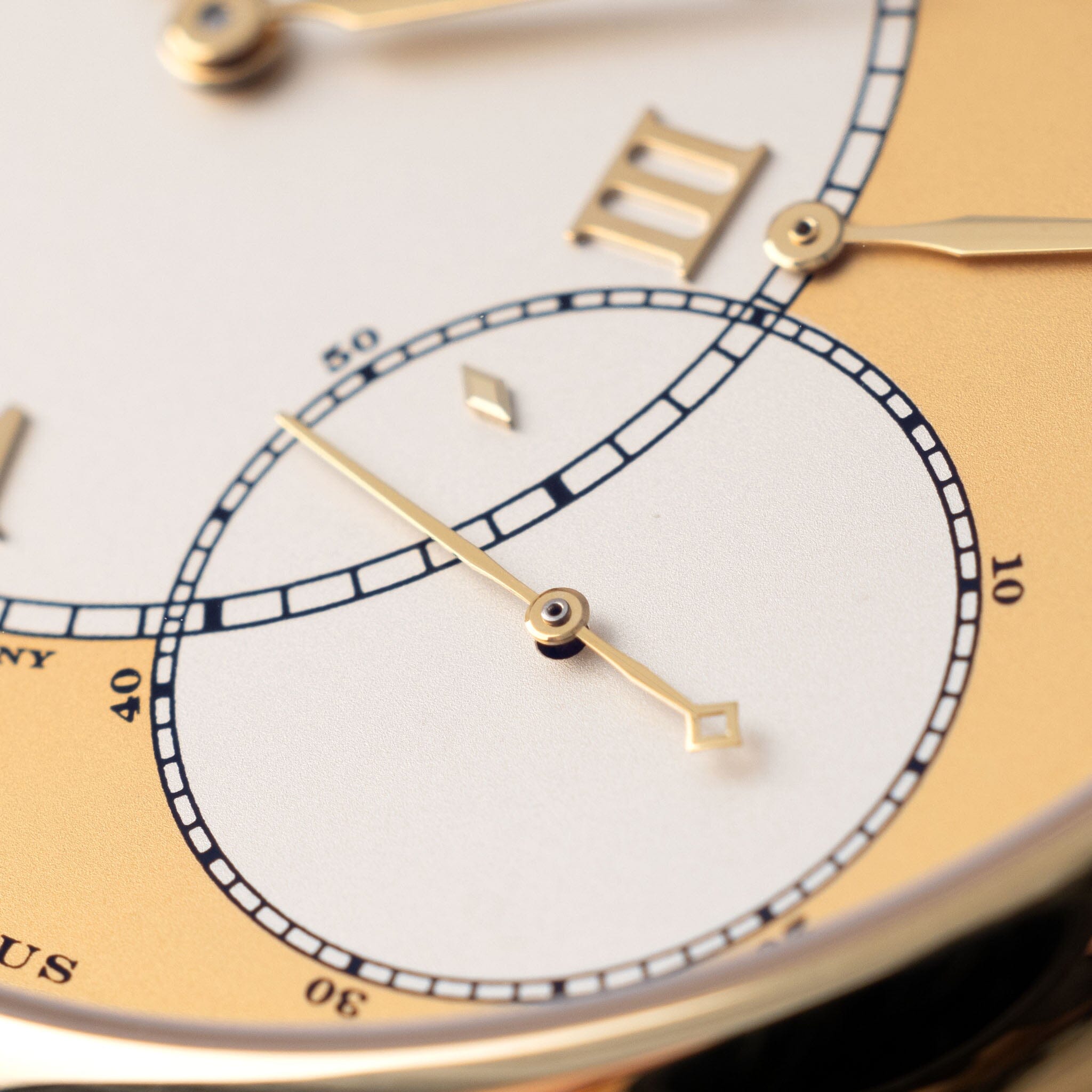 A. Lange & Söhne Grand Lange 1 “ Grosse Lange” 18kt Yellow Gold Ref 115.021