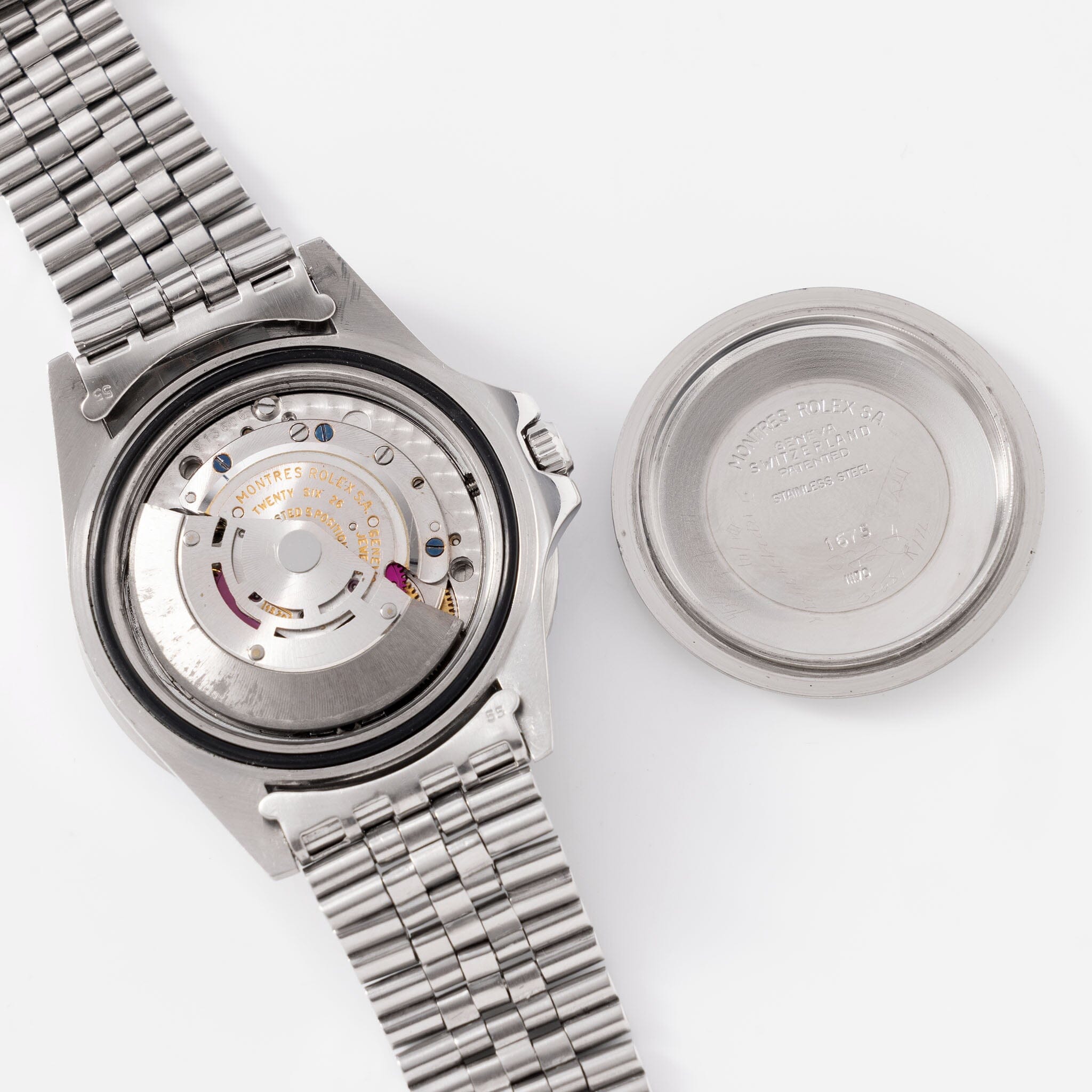 Rolex GMT-Master 1675 Long-E Dial Pepsi Bezel Insert