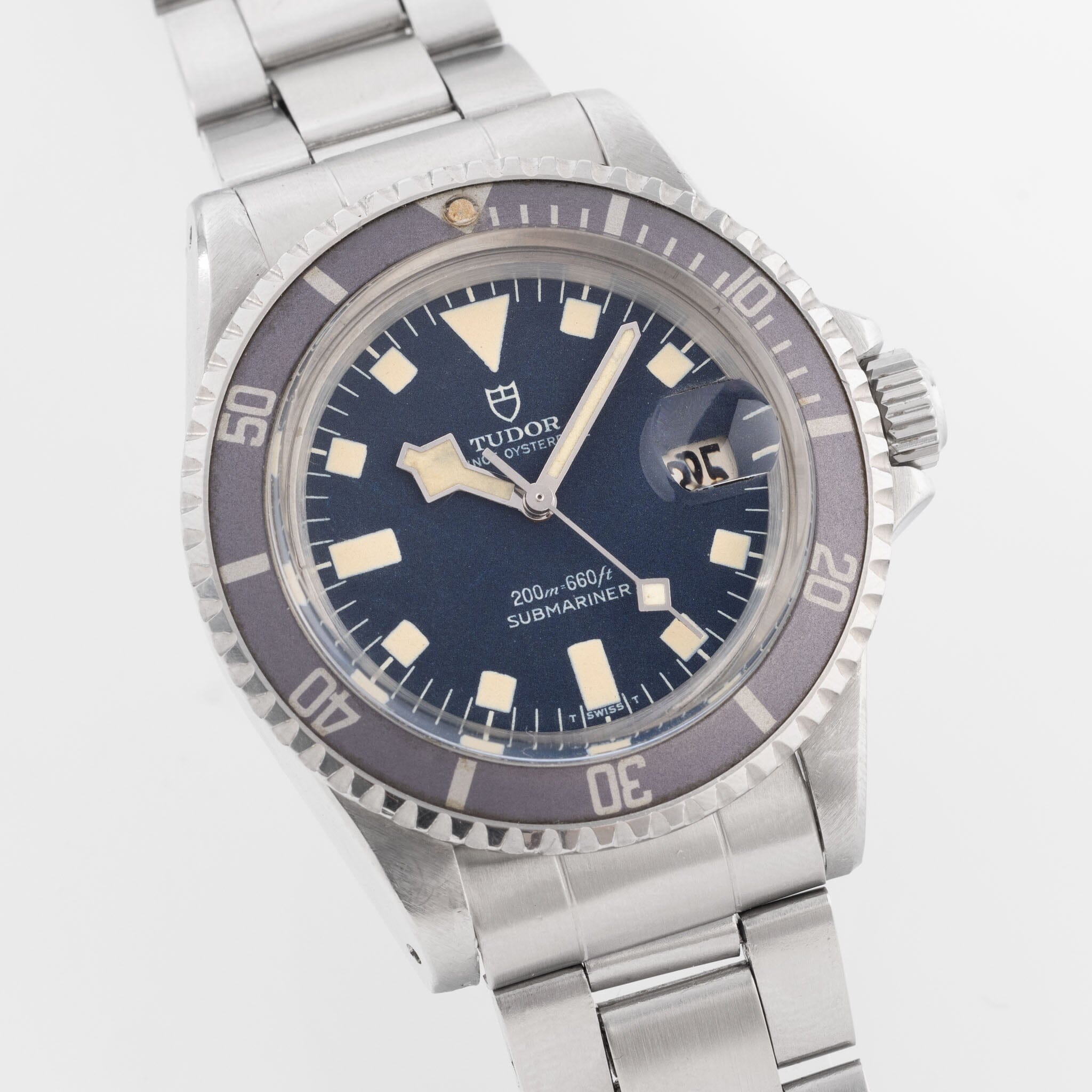 Tudor Submariner Date Blue Snowflake dial ref 9411