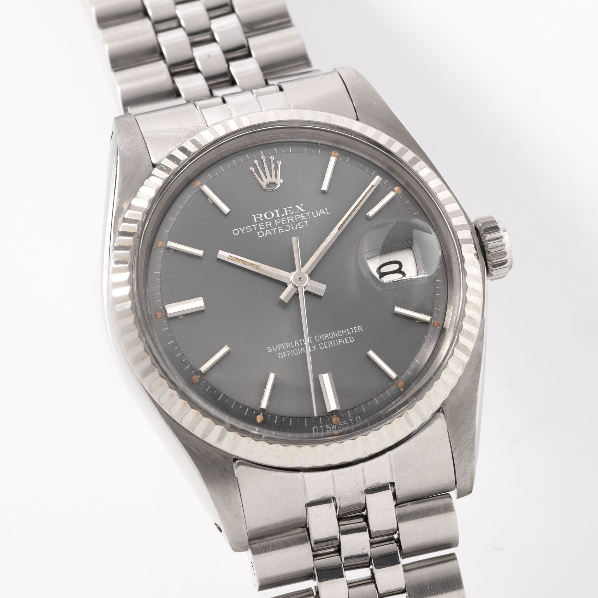 Rolex Datejust 1601 Grey Sigma Dial