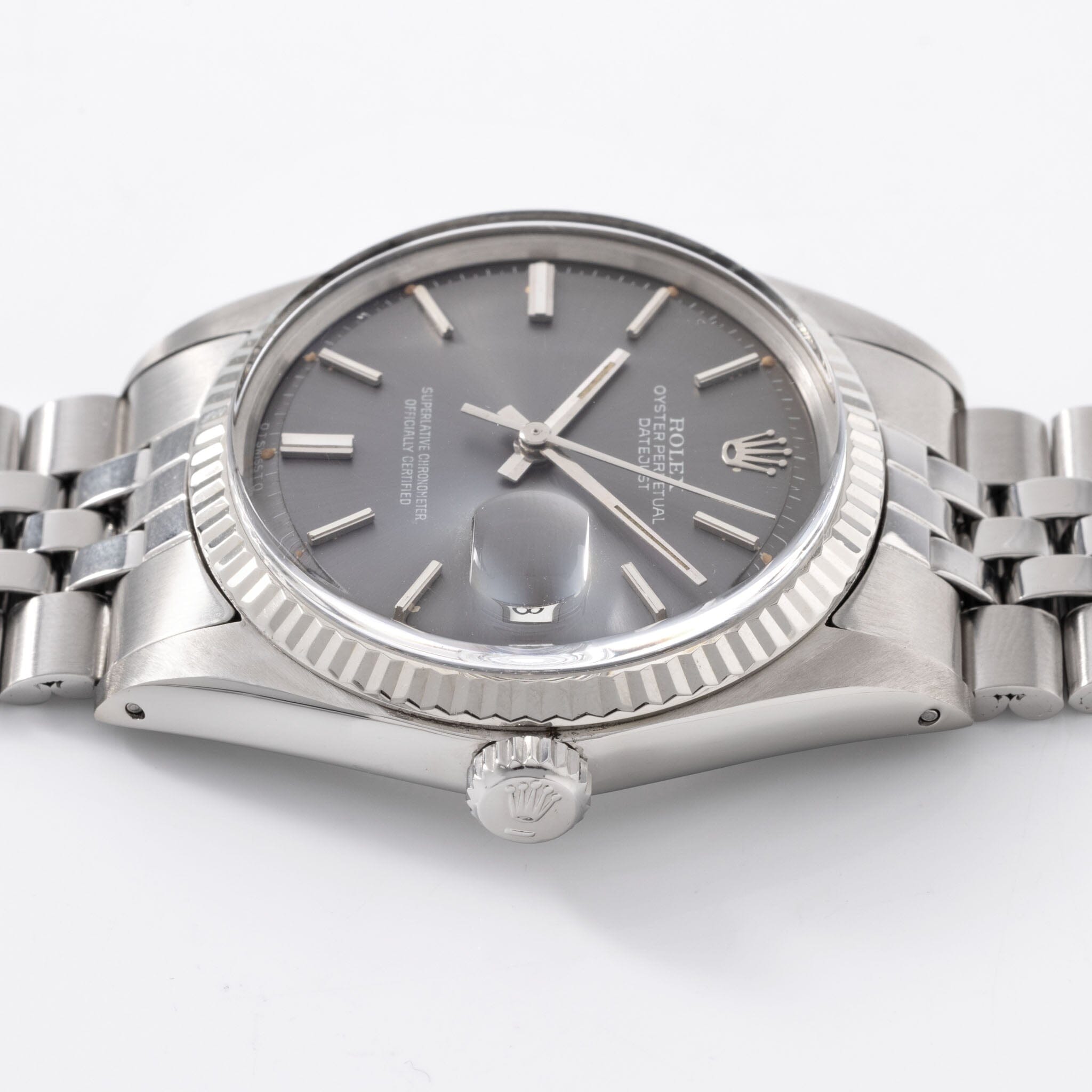 Rolex Datejust 1601 Grey Sigma Dial