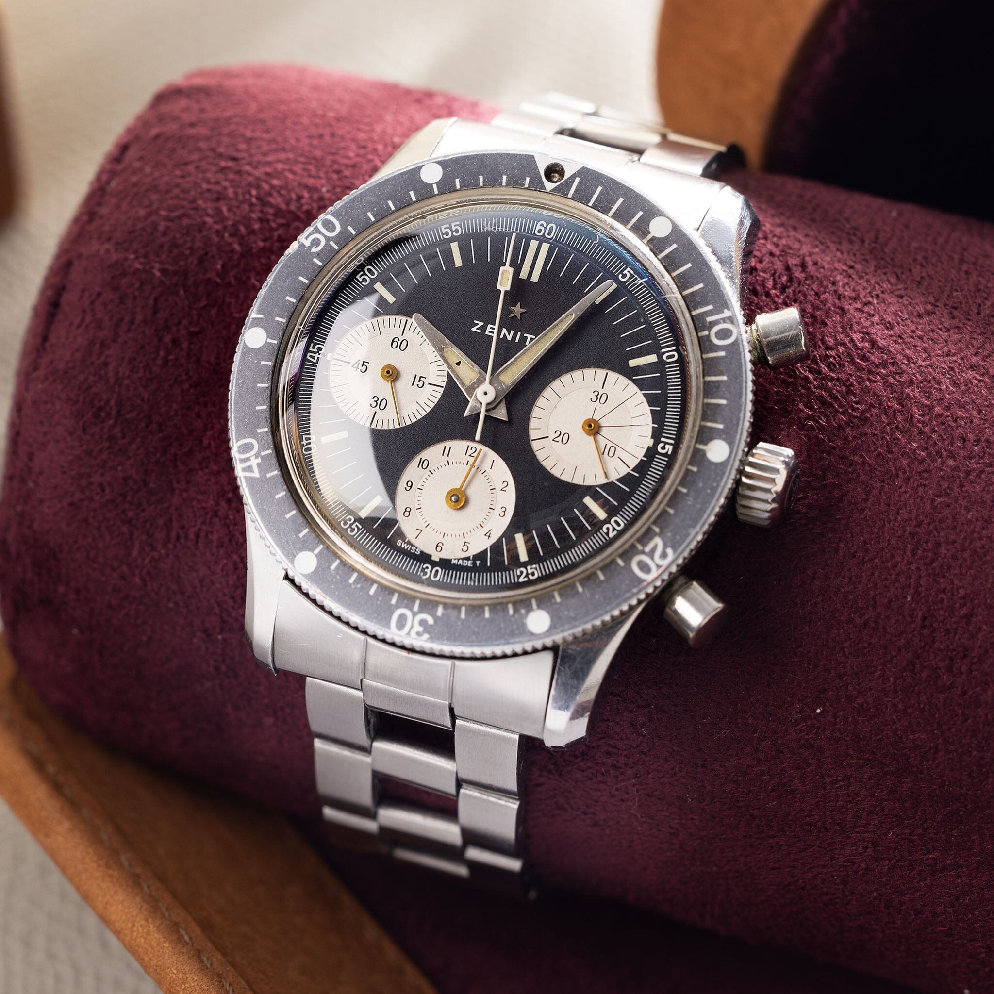 Zenith A277 Chronograph on Gay-Frères Bracelet