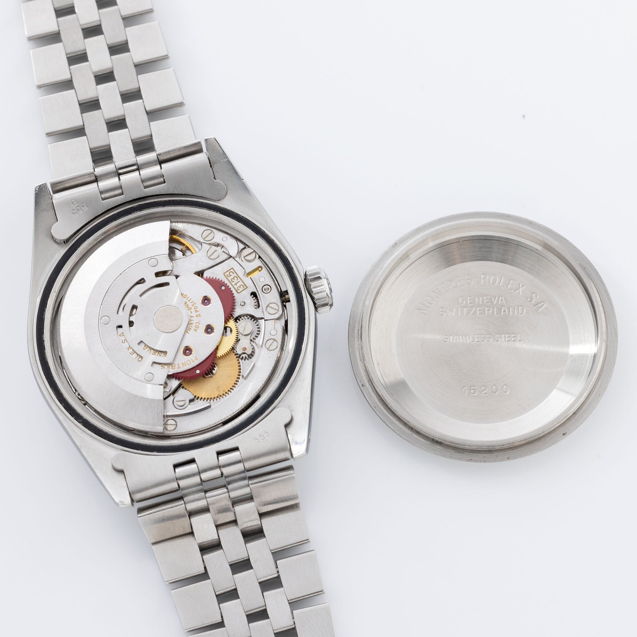 Rolex Datejust Silver Tapestry Dial ref 16220