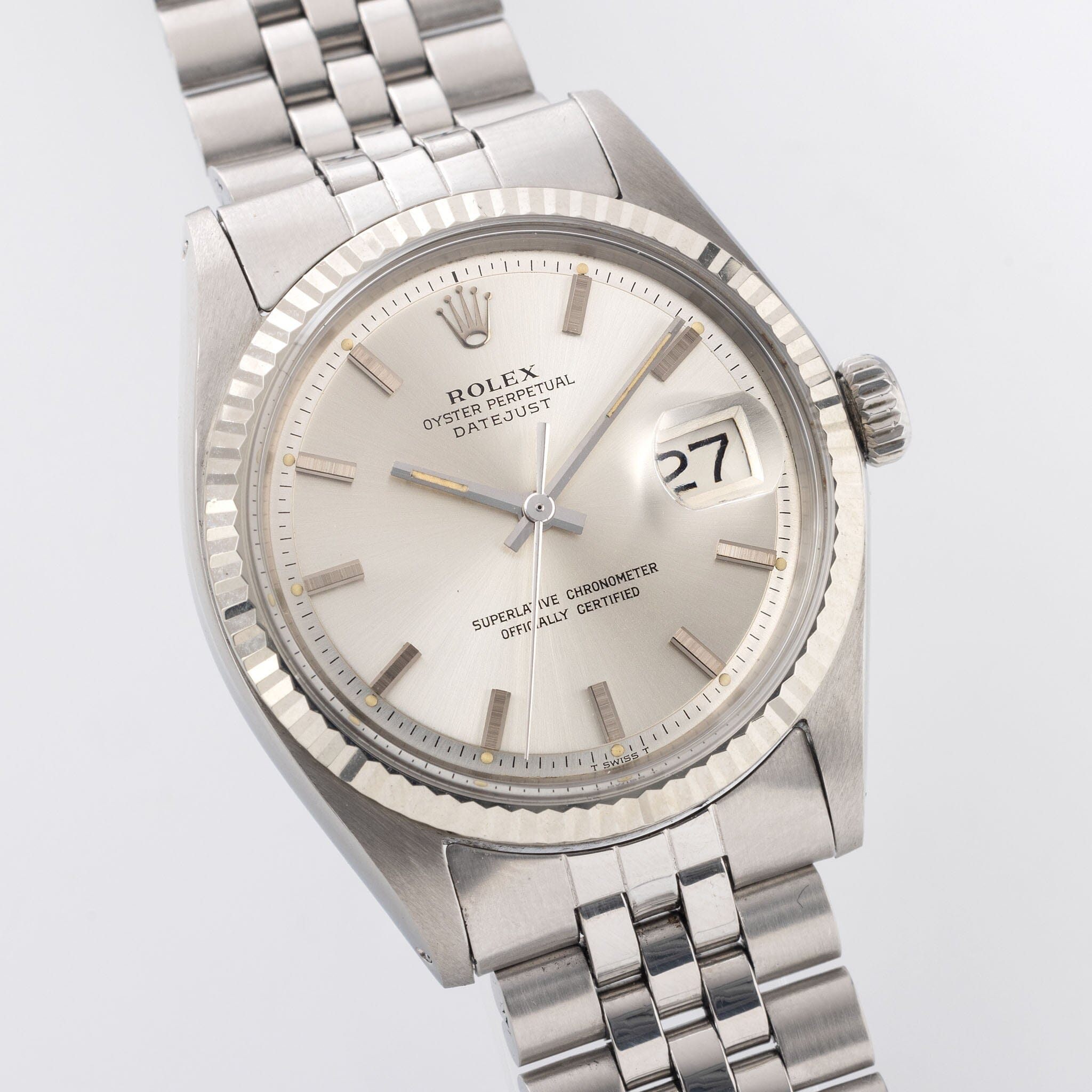 Rolex Day-Date Yellow Gold Grey Colour Change Dial Ref 1803