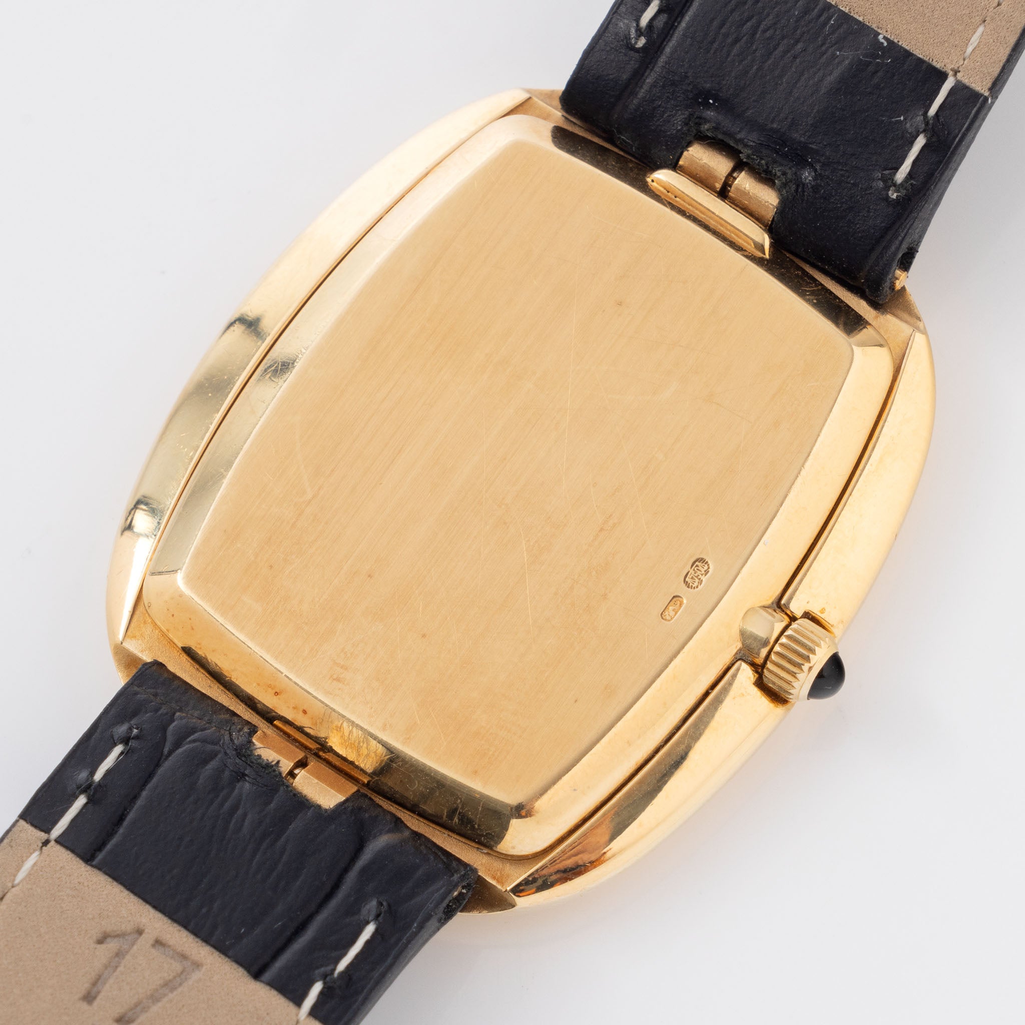 Patek Philippe Ellipse Yellow Gold Onyx Dial Ref 3730