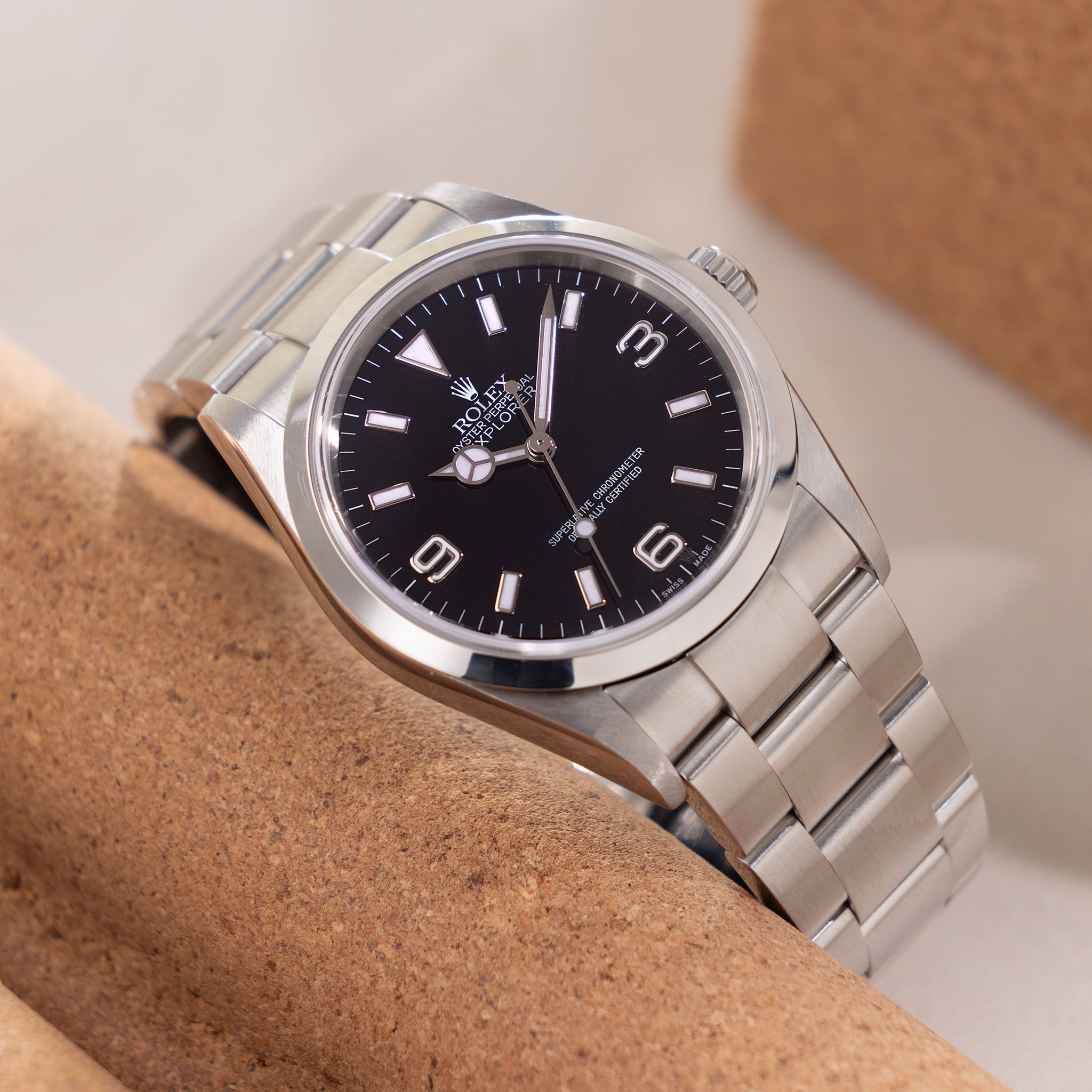 Rolex Explorer ‘Swiss Made’ Dial Ref 114270