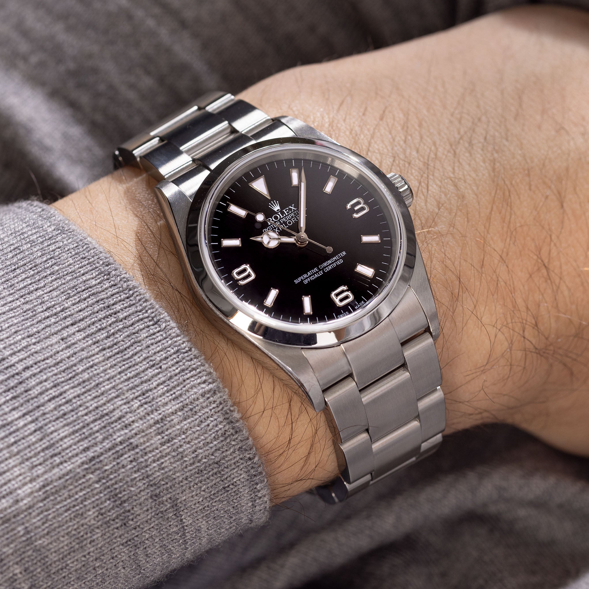 Rolex Explorer ‘Swiss Made’ Dial Ref 114270