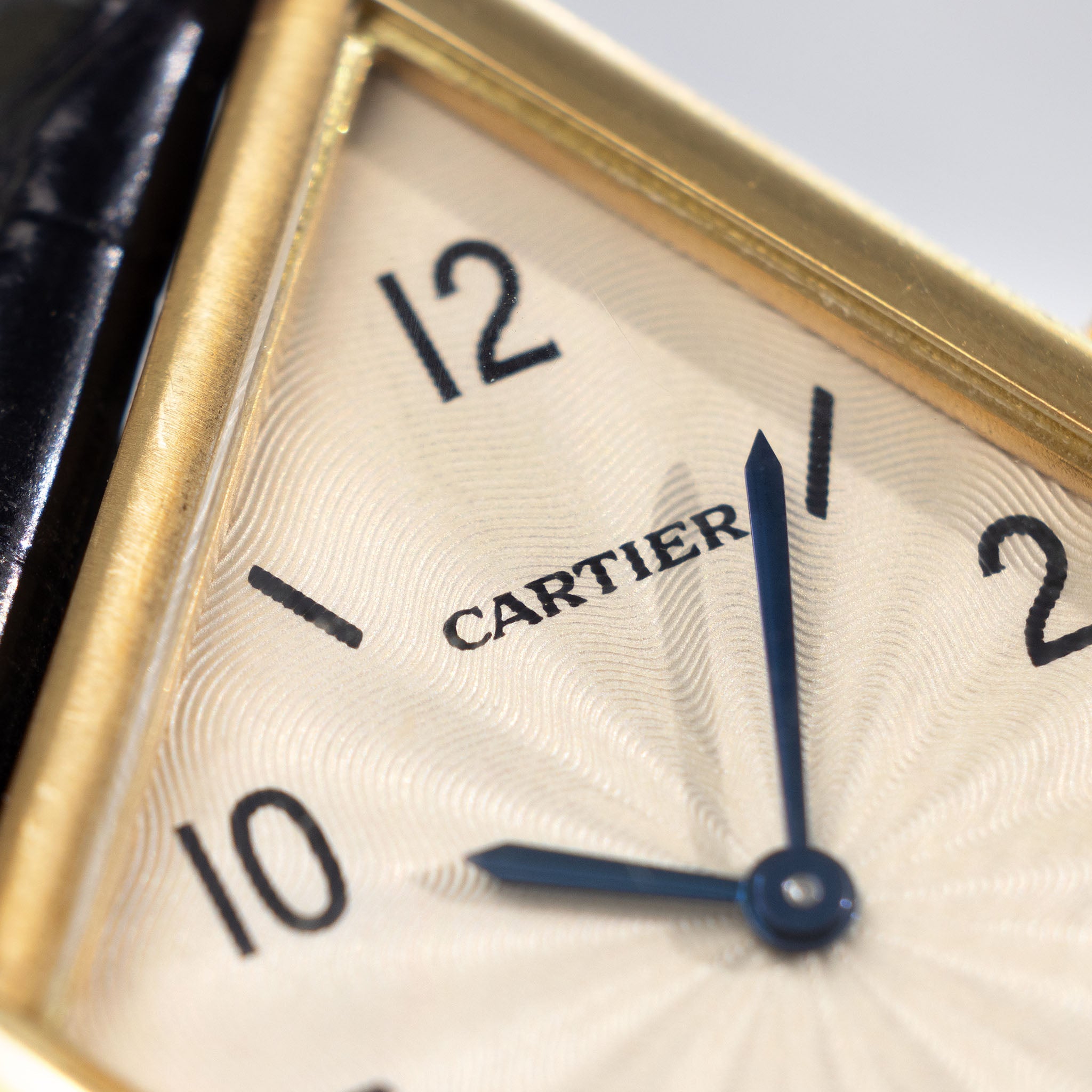 Cartier Tank CPCP Asymétrique in 18k yellow gold 