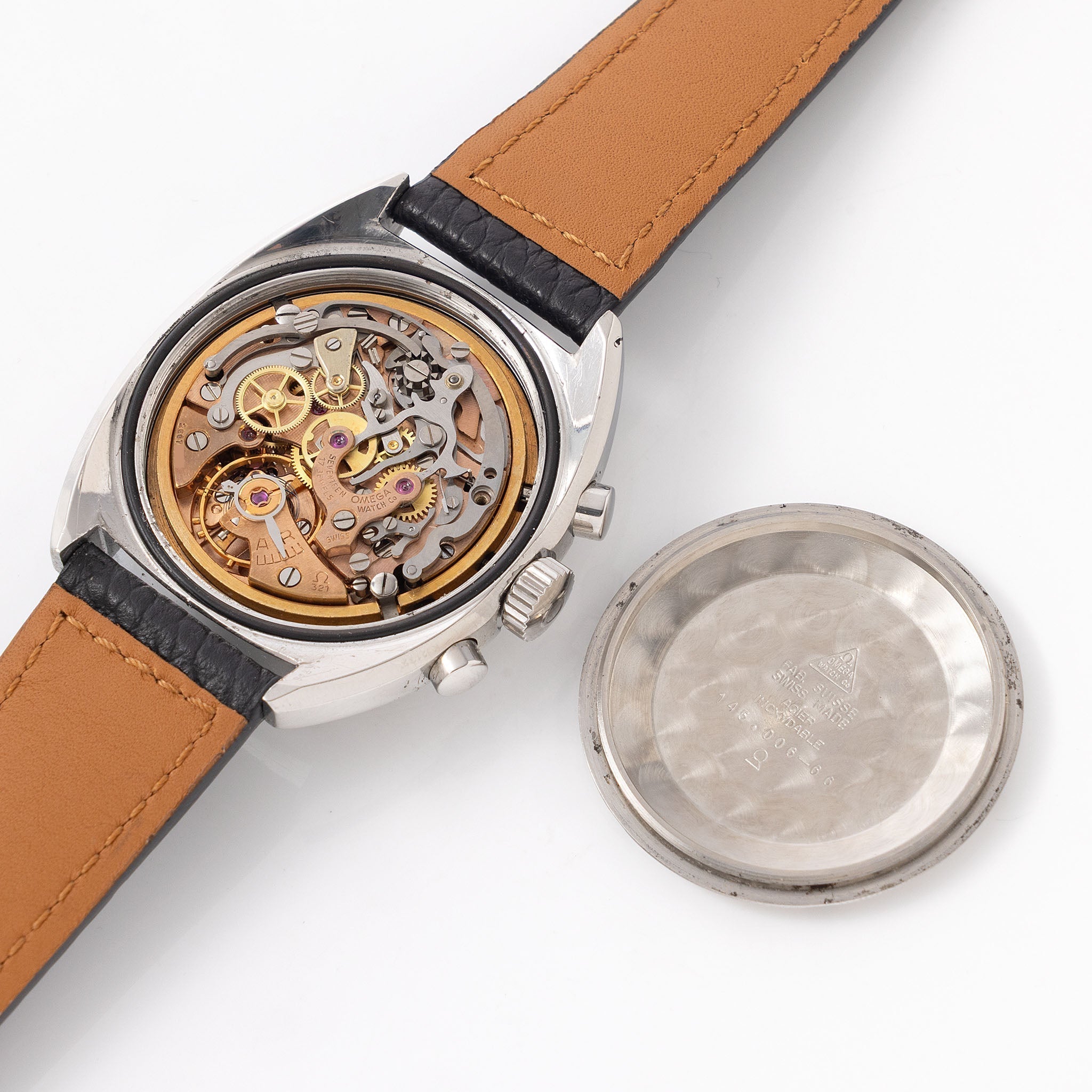 Omega Seamaster 321 Chronograph Black Dial Ref. 145.006