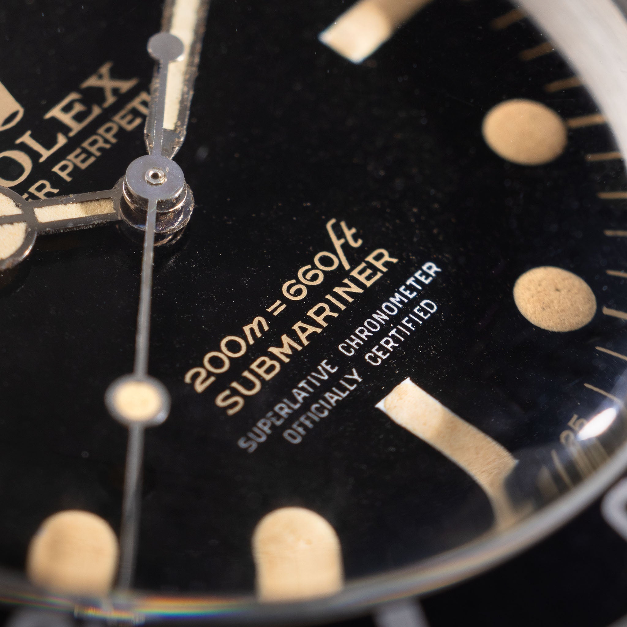 Rolex Submariner 5512 4-Liner Gilt Dial