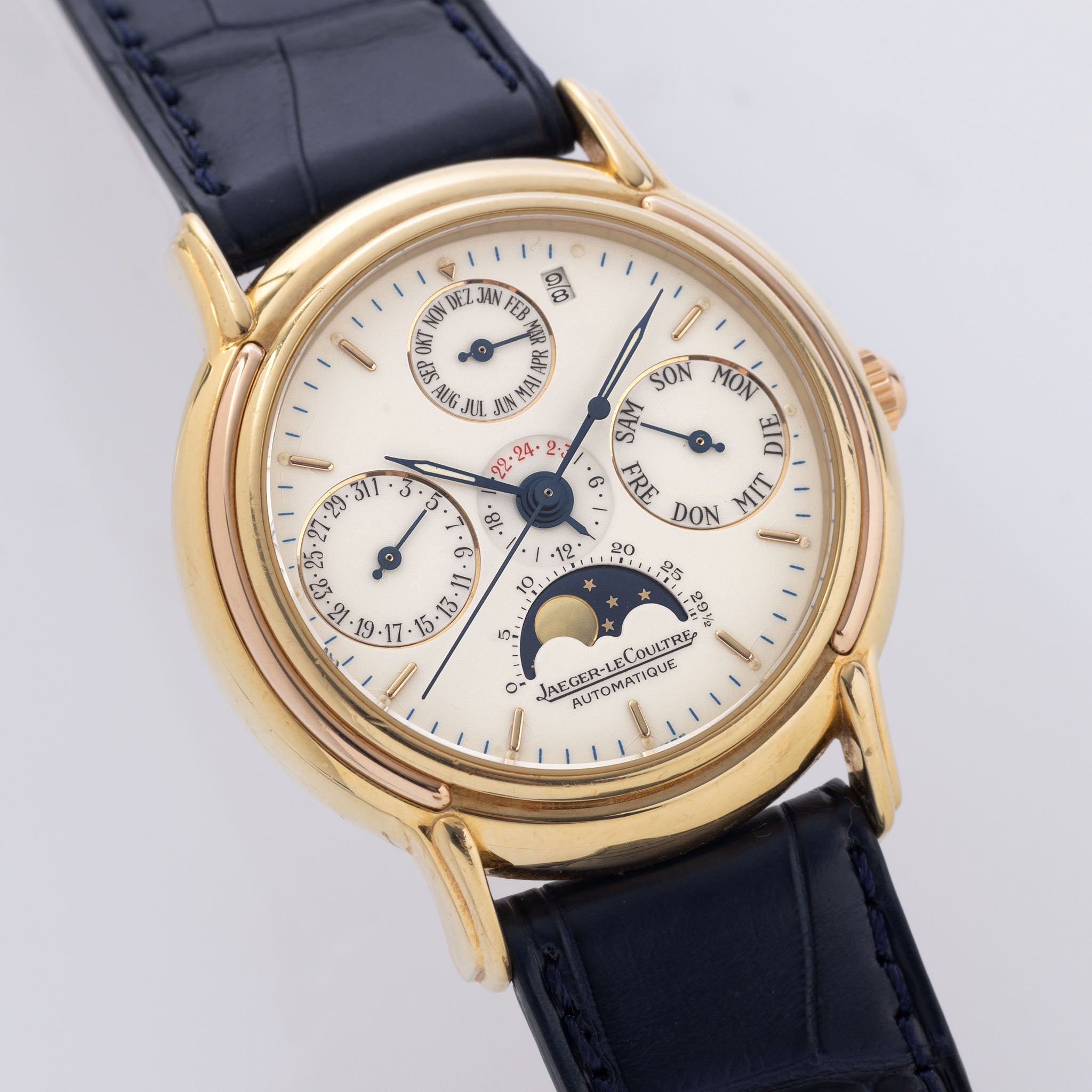 Jaeger-LeCoultre Odysseus Perpetual Calendar with Moonphase in 18k Yellow Gold Ref. 166.7.80