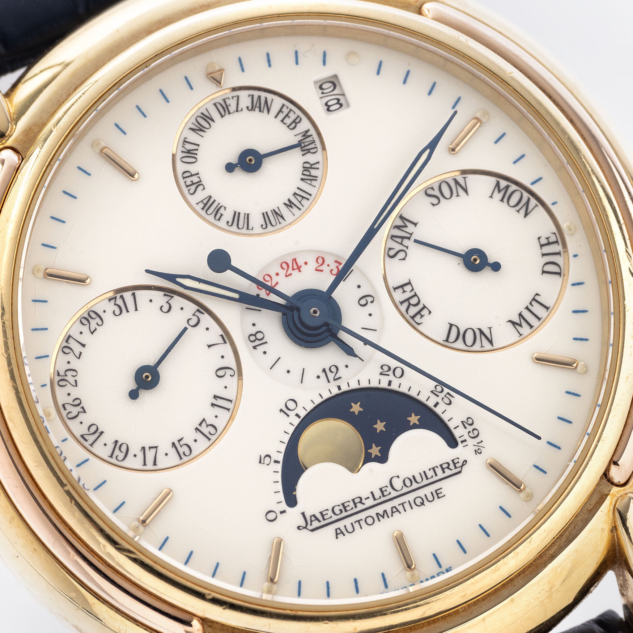 Jaeger-LeCoultre Odysseus Perpetual Calendar with Moonphase in 18k Yellow Gold Ref. 166.7.80