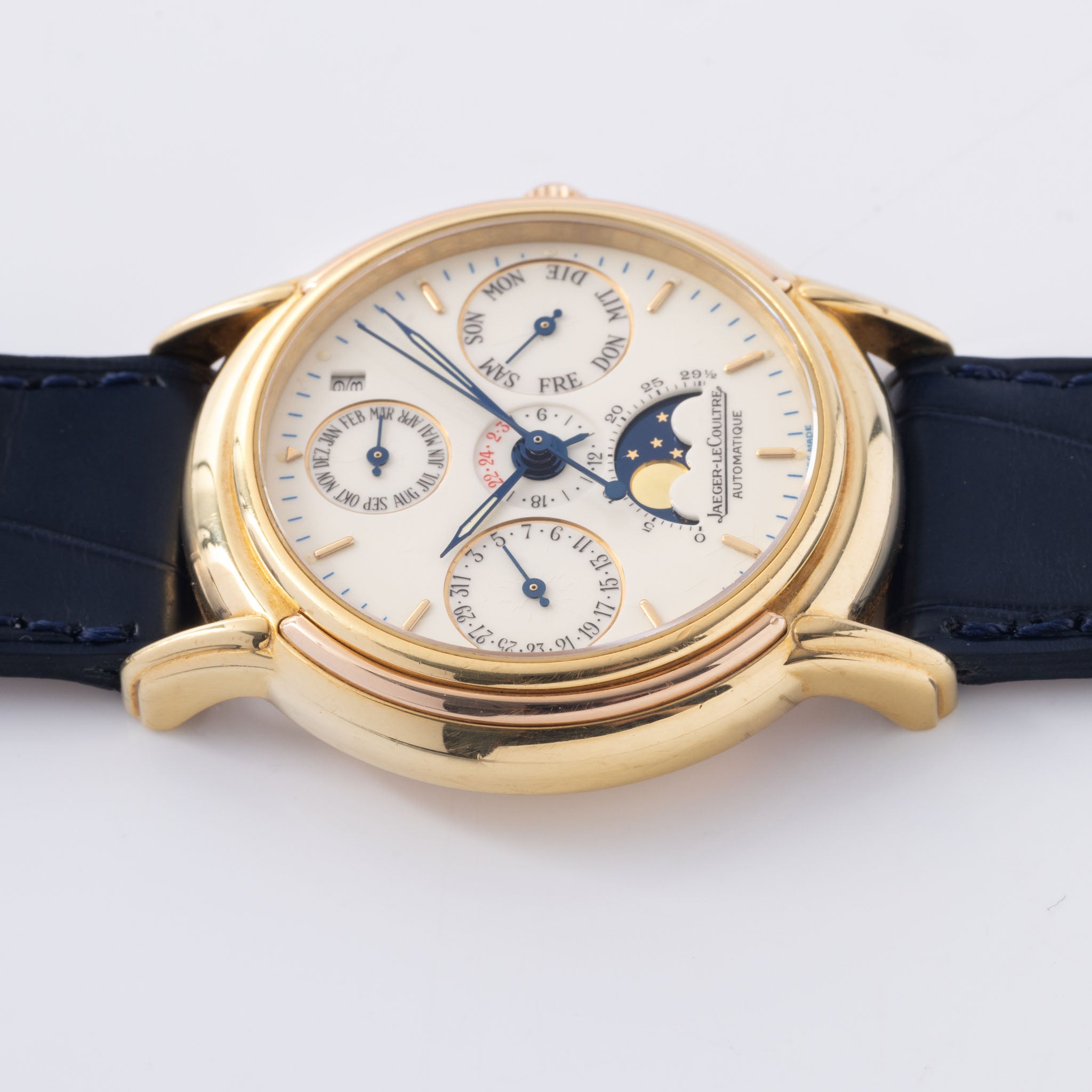 Jaeger-LeCoultre Odysseus Perpetual Calendar with Moonphase in 18k Yellow Gold Ref. 166.7.80