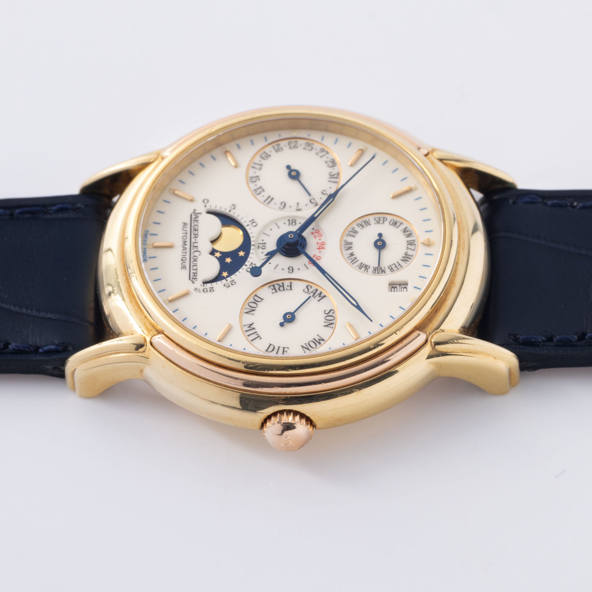 Jaeger-LeCoultre Odysseus Perpetual Calendar with Moonphase in 18k Yellow Gold Ref. 166.7.80