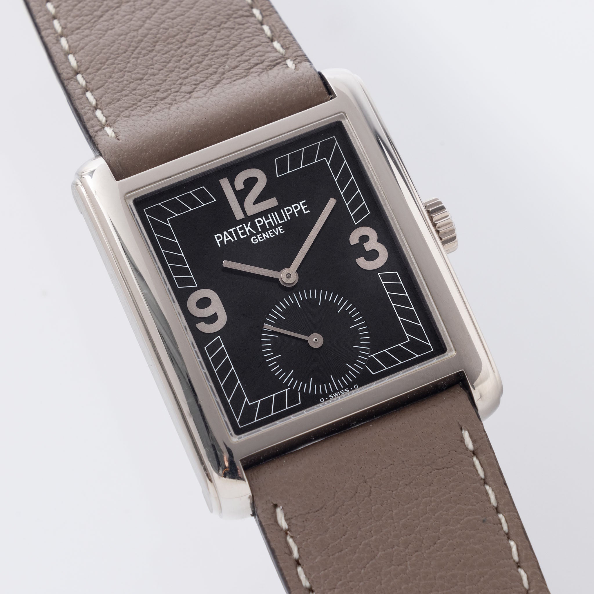 Patek Philippe Gondolo Black Sigma Dial in 18K White Gold Ref. 5014G