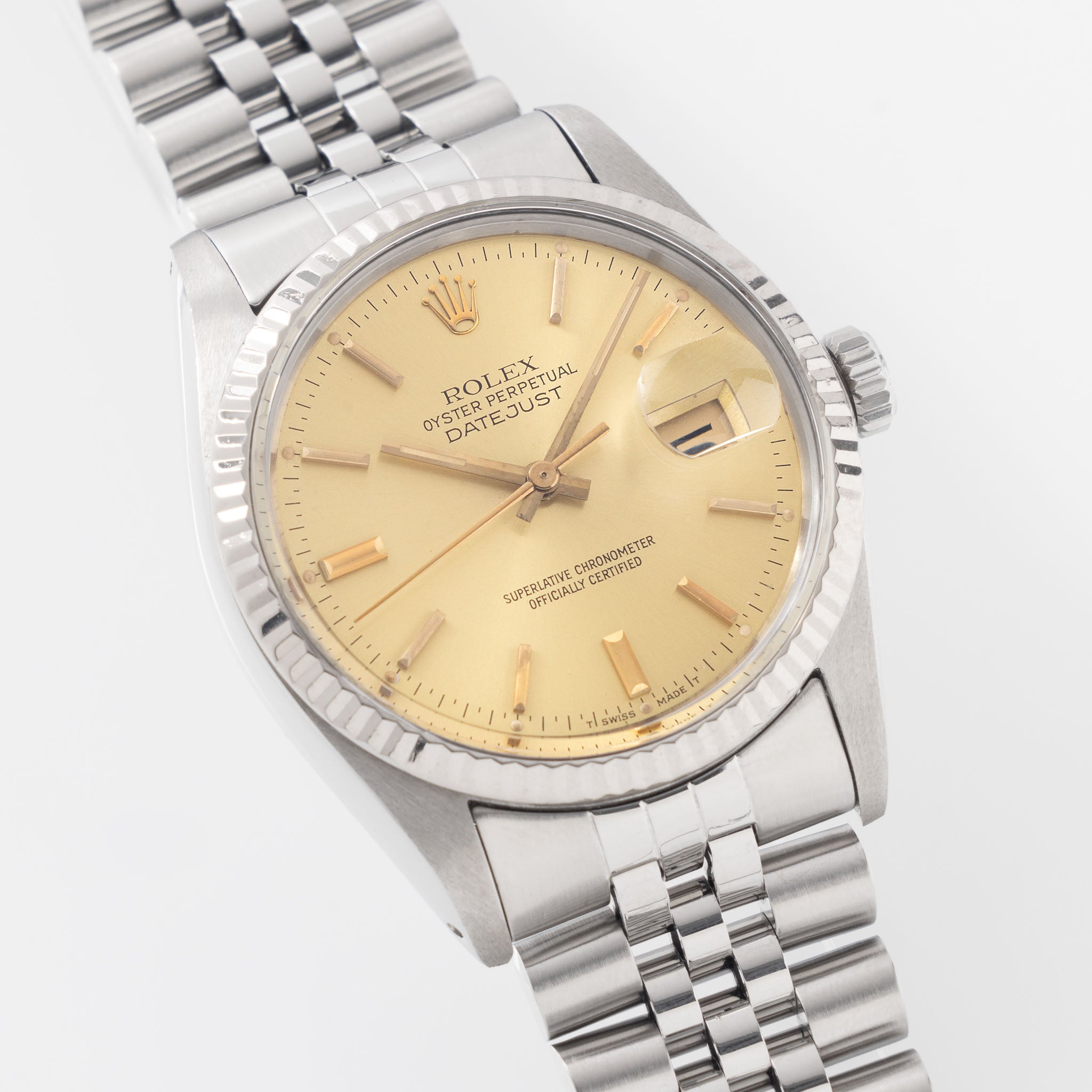 Rolex Datejust Champagne Dial Ref. 16014