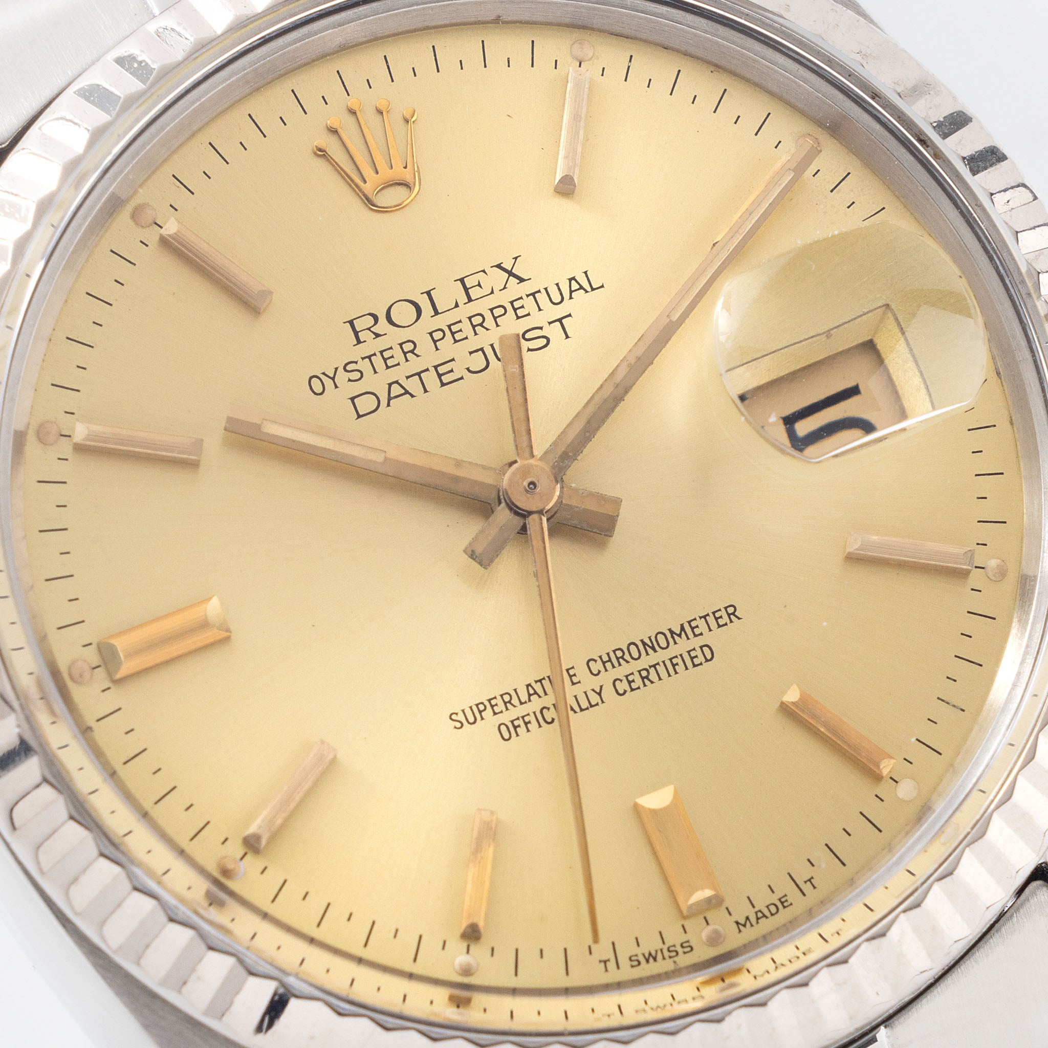 Rolex Datejust Champagne Dial Ref. 16014