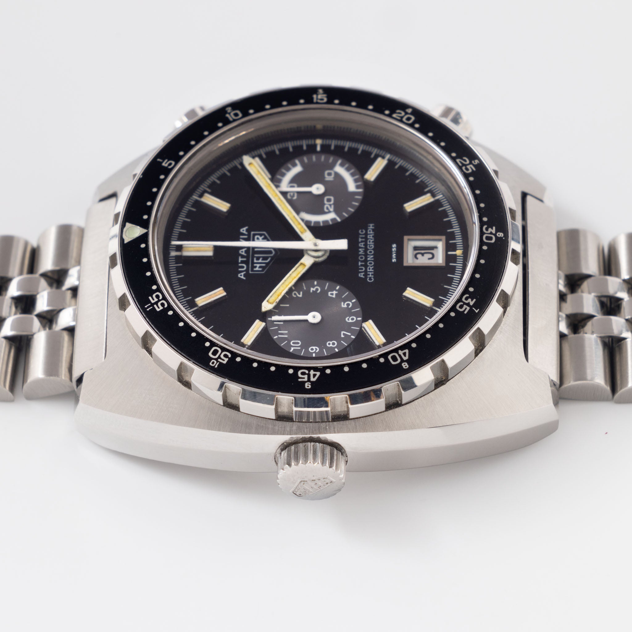 Heuer Autavia Black Dial Ref. 11063V