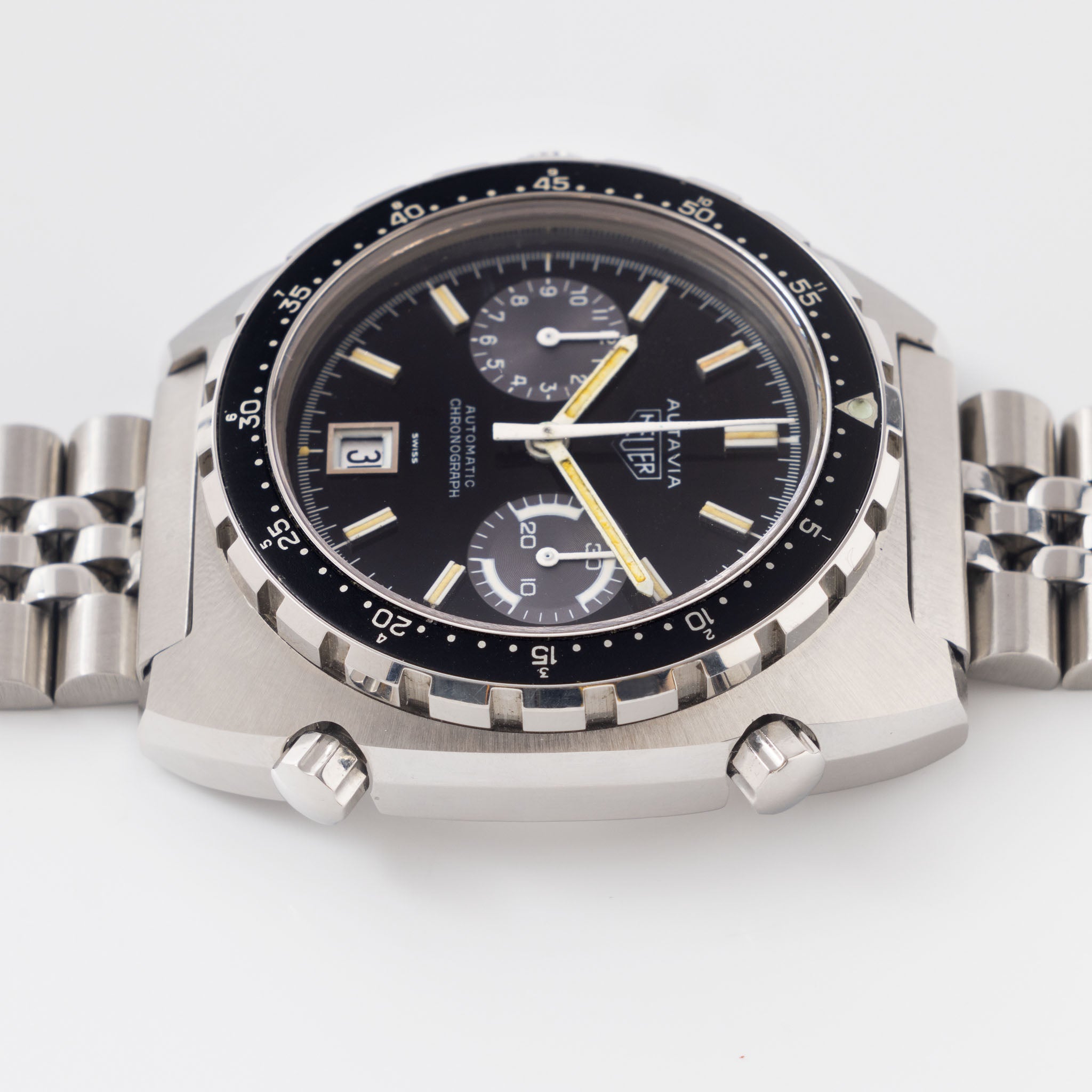 Heuer Autavia Black Dial Ref. 11063V