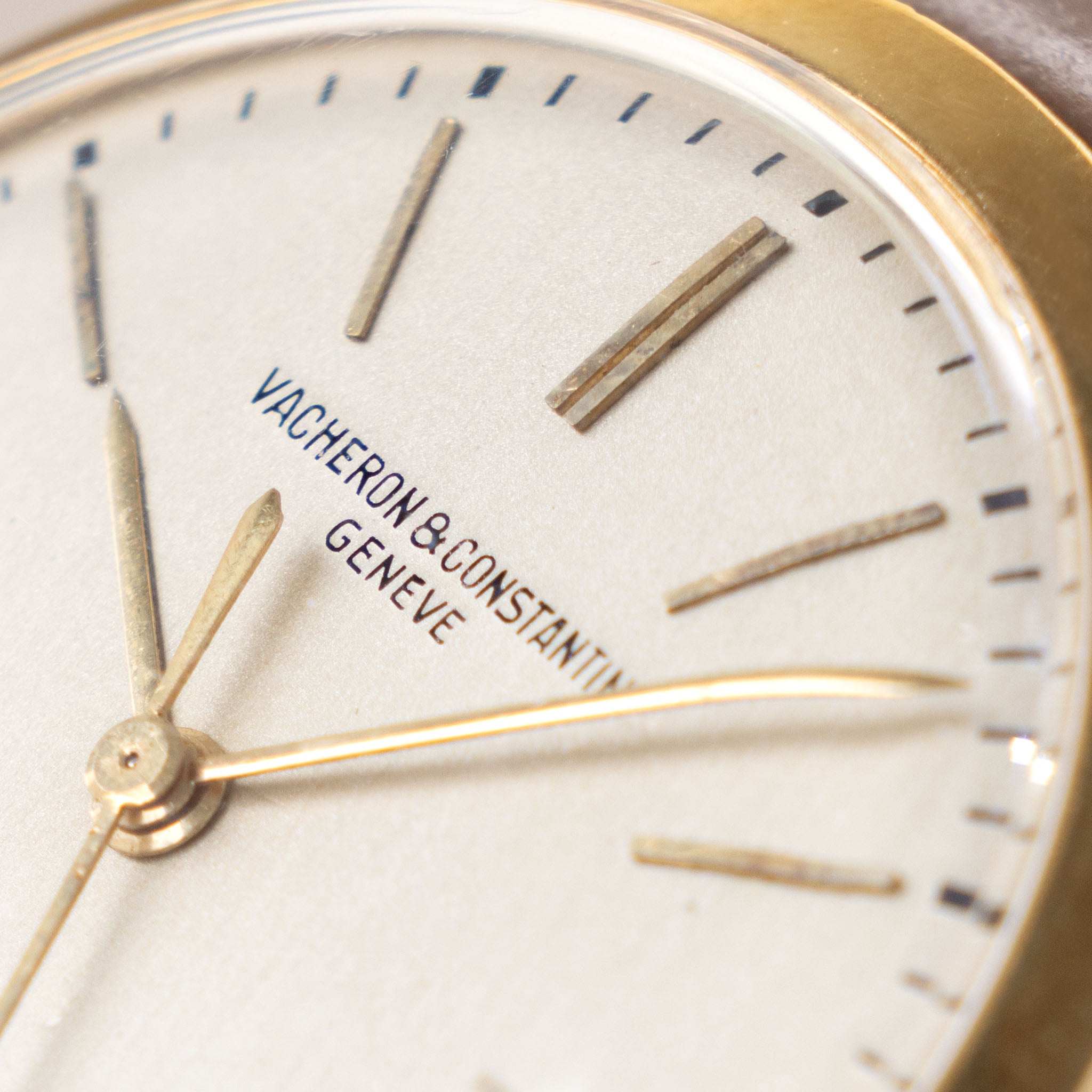 Vacheron Constantin 18k Yellow Gold Ultra-Thin Dress Watch Ref. 6031 Silver Dial