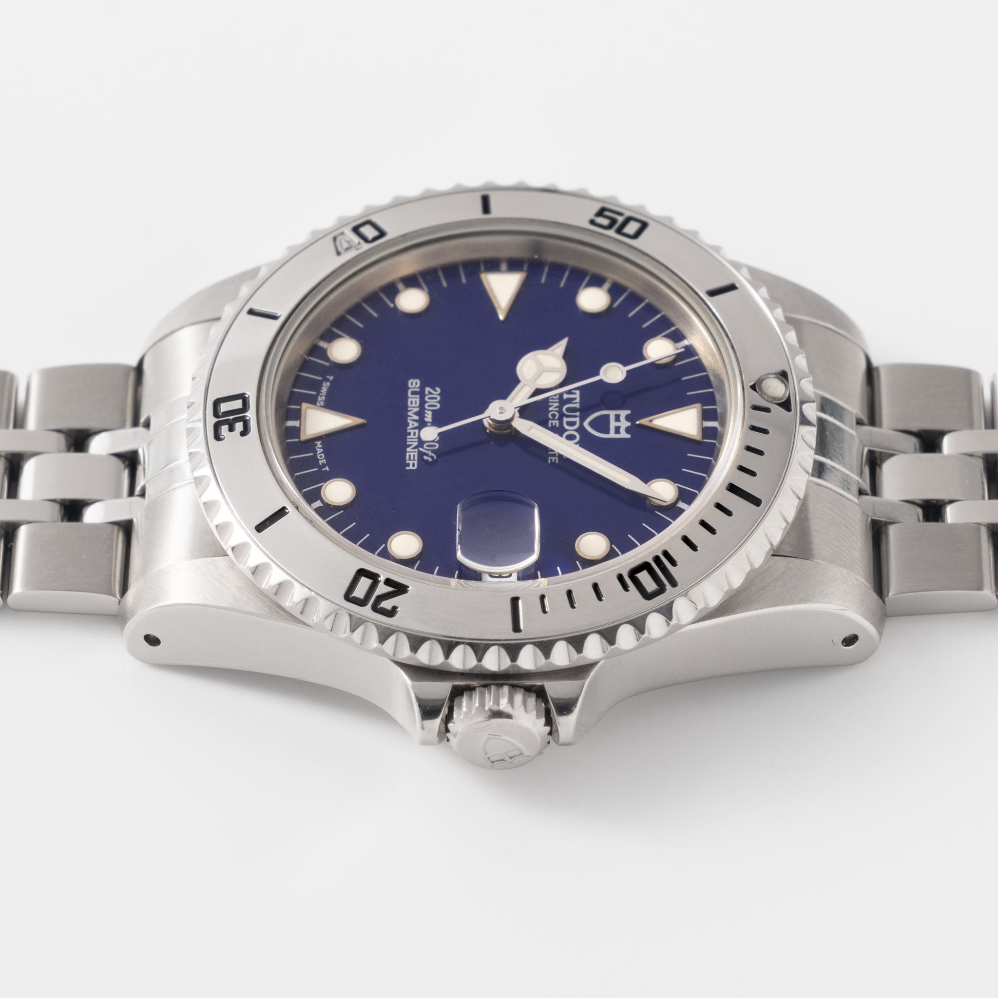 Tudor Submariner Blue Dial Ref 75190