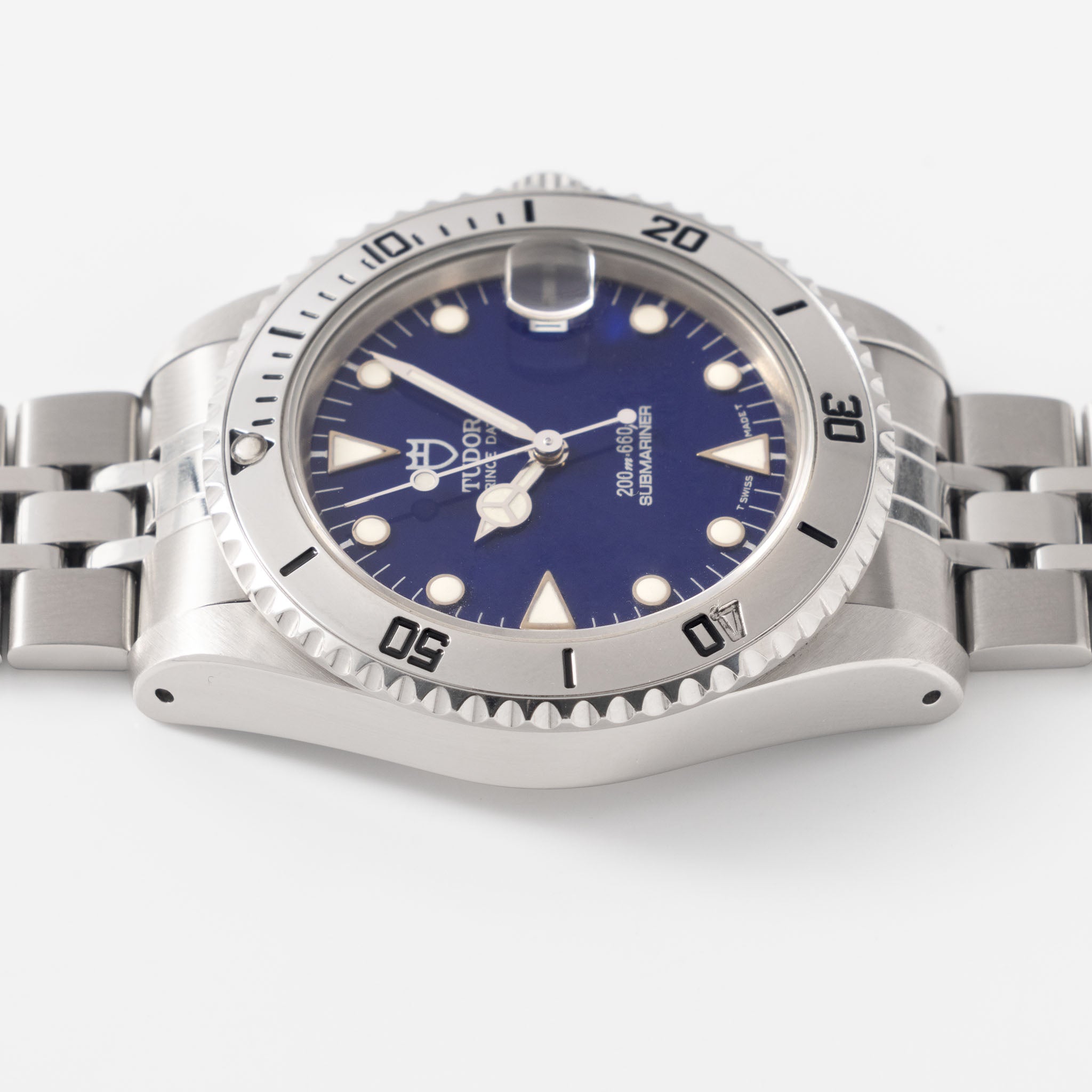 Tudor Submariner Blue Dial Ref 75190