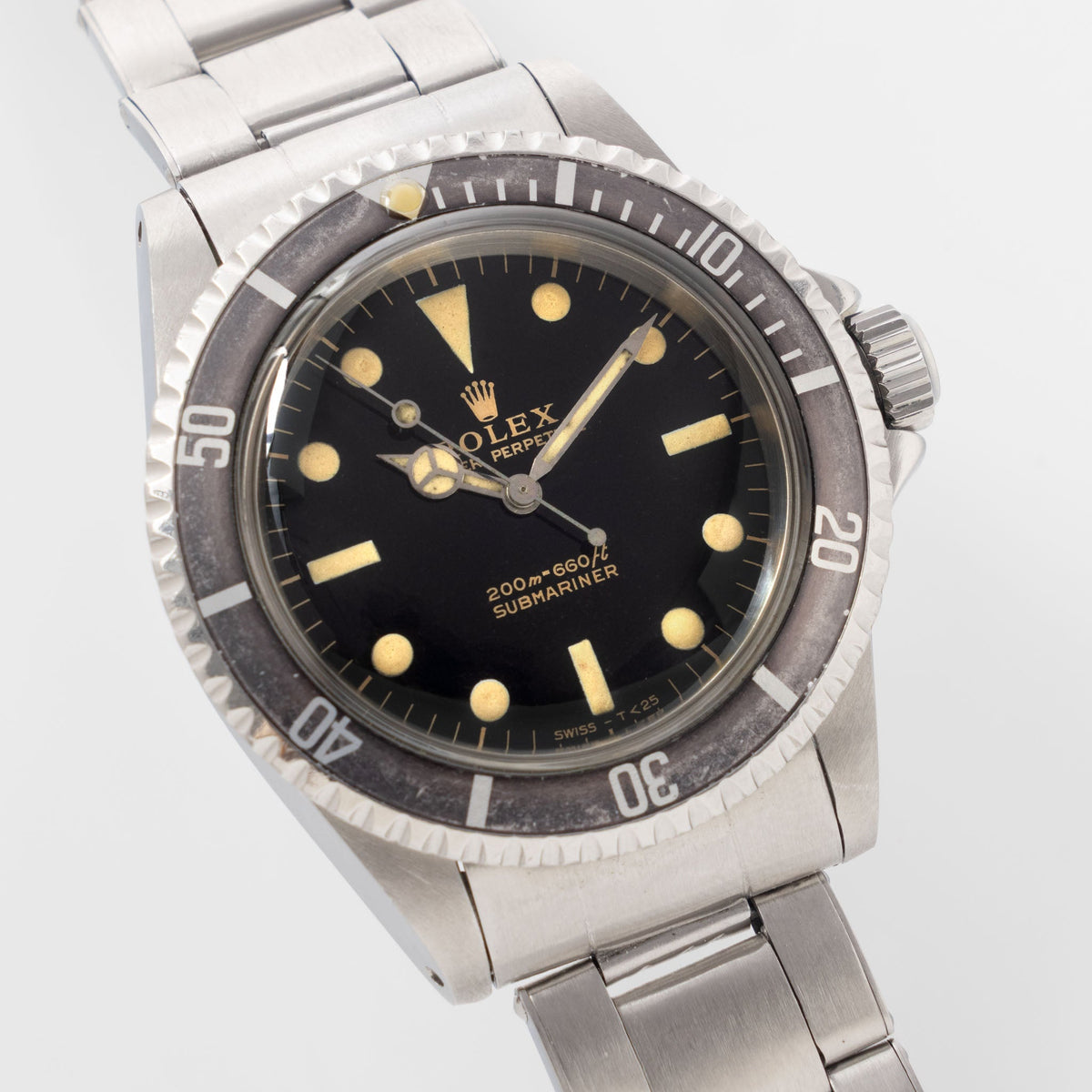Rolex Submariner Gilt dial ref 5513 first owner provenance