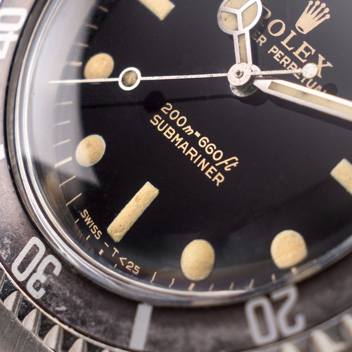 Rolex Submariner Gilt dial ref 5513 first owner provenance