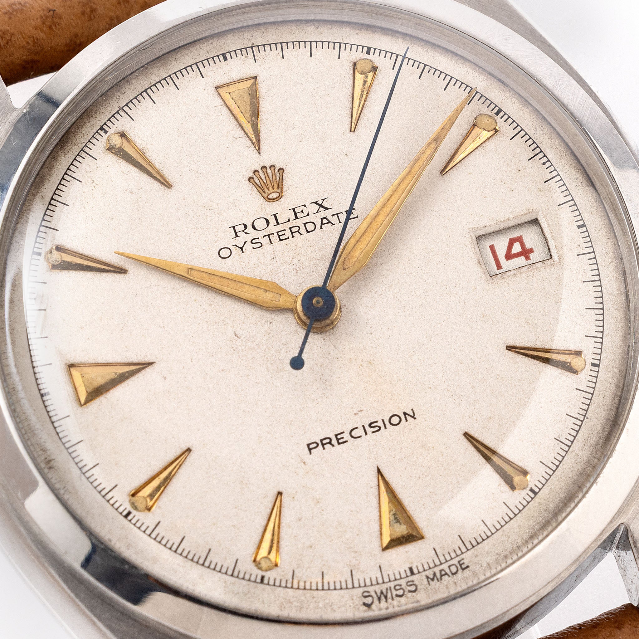 Rolex Oysterdate Precision Silver Dial Ref. 6094