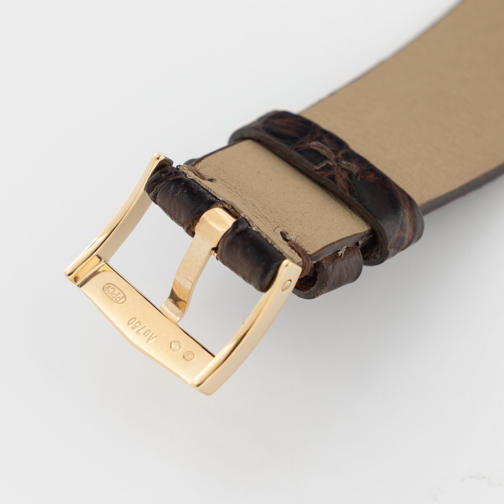 Patek Philippe Perpetual Calendar 5040J in 18k yellow gold Tonneau case with box and papers watch with Breguet numerals