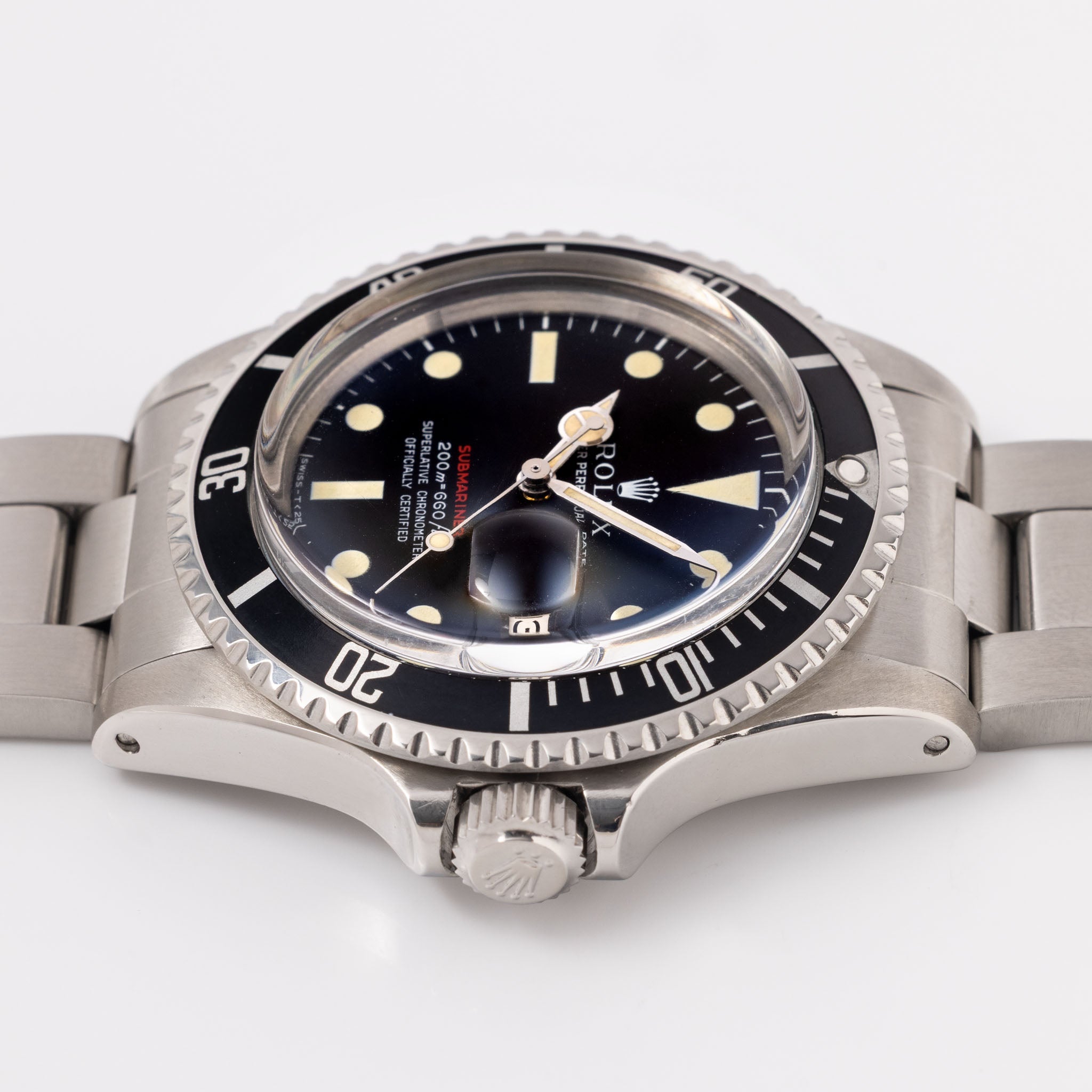 Rolex Submariner Date 1680 “Red Sub” Mk3 Meters First Dial