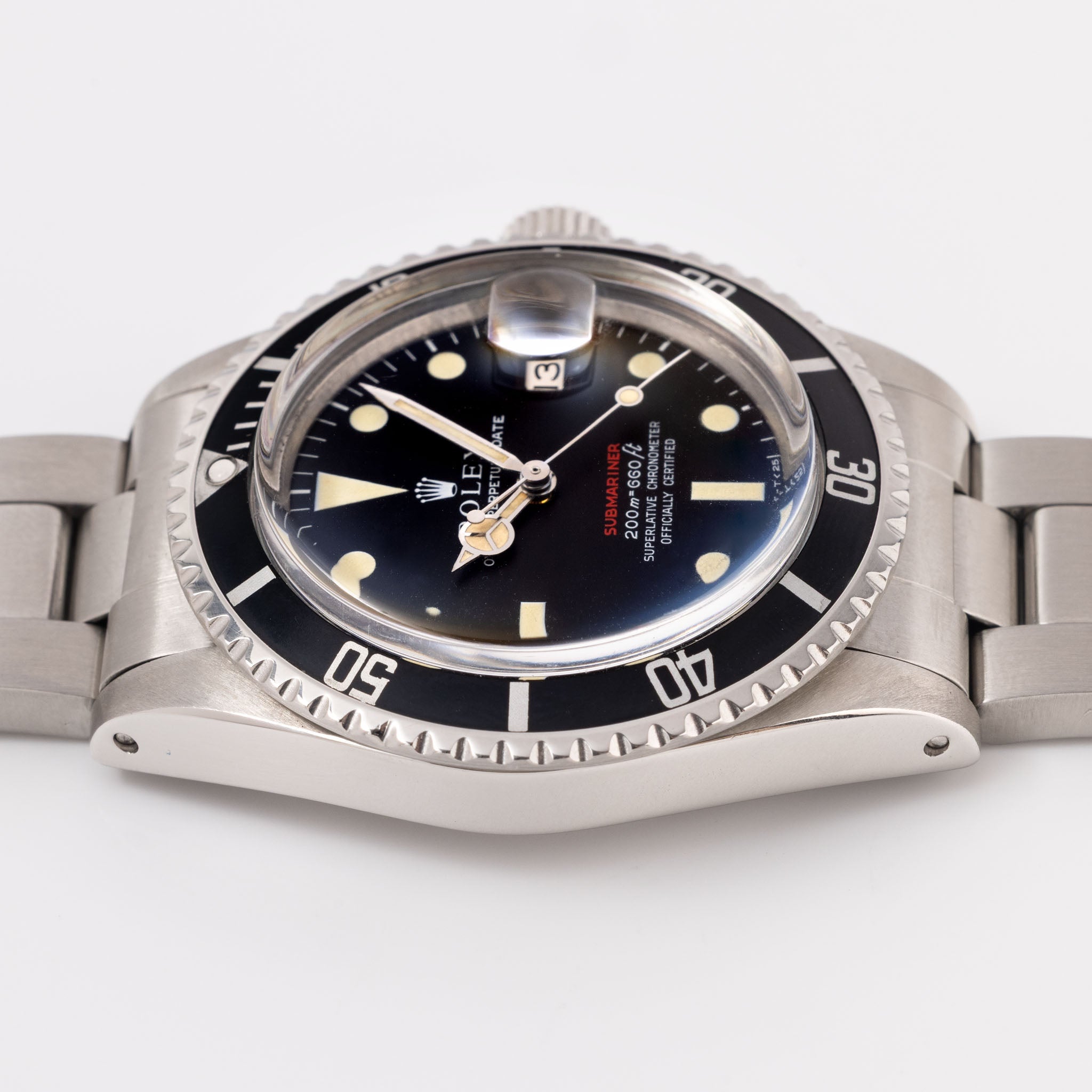 Rolex Submariner Date 1680 “Red Sub” Mk3 Meters First Dial