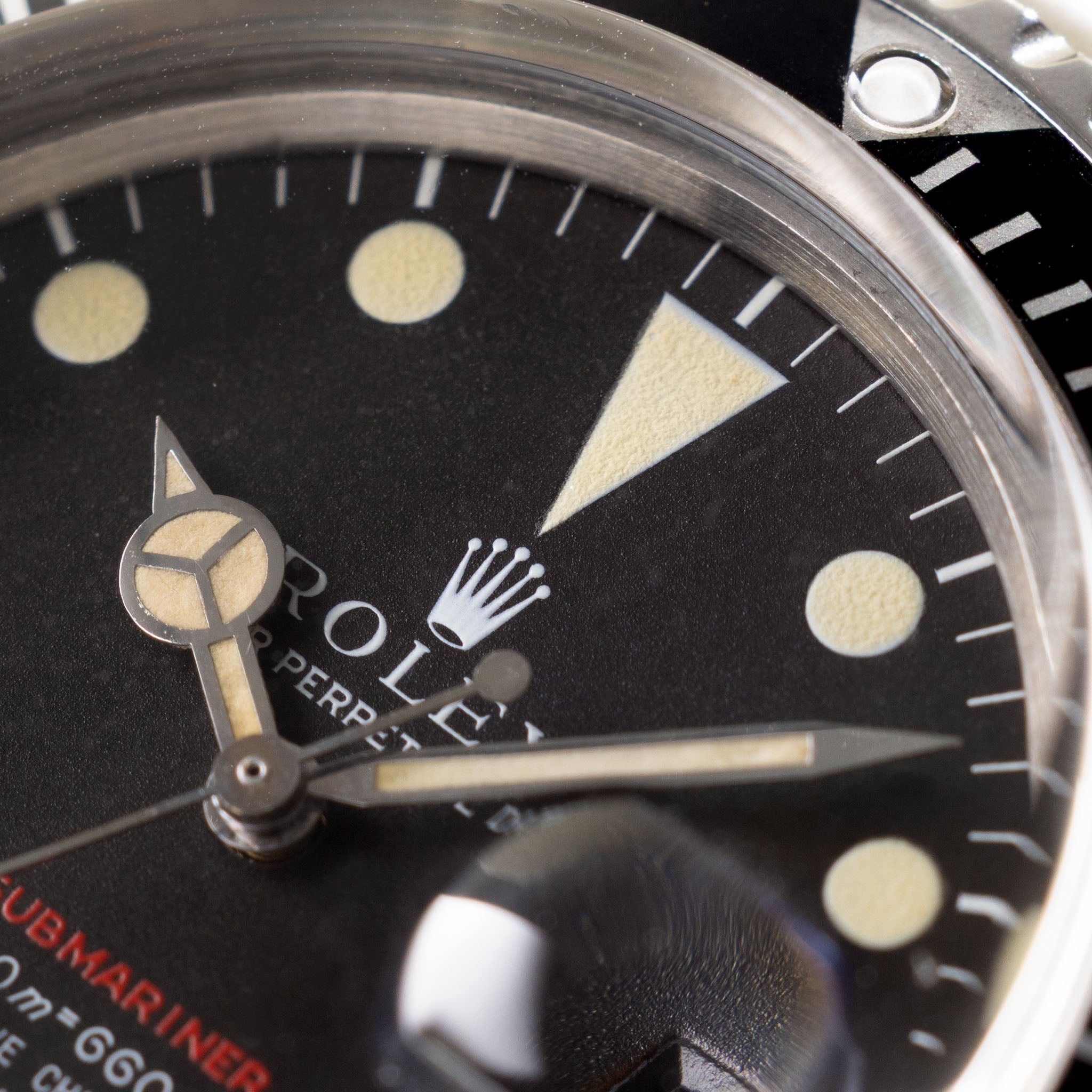 Rolex Submariner Date 1680 “Red Sub” Mk3 Meters First Dial