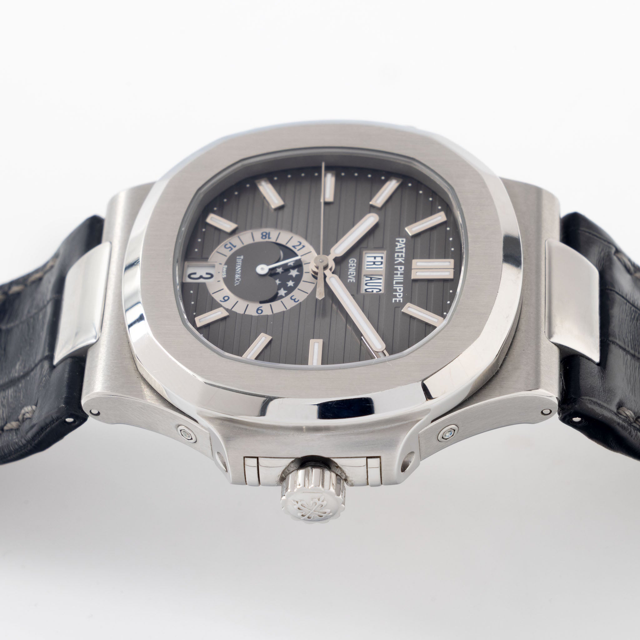 Patek Philippe Nautilus 5726A Annual Calendar retailed by "Tiffany & Co" New York Full Collectors Set