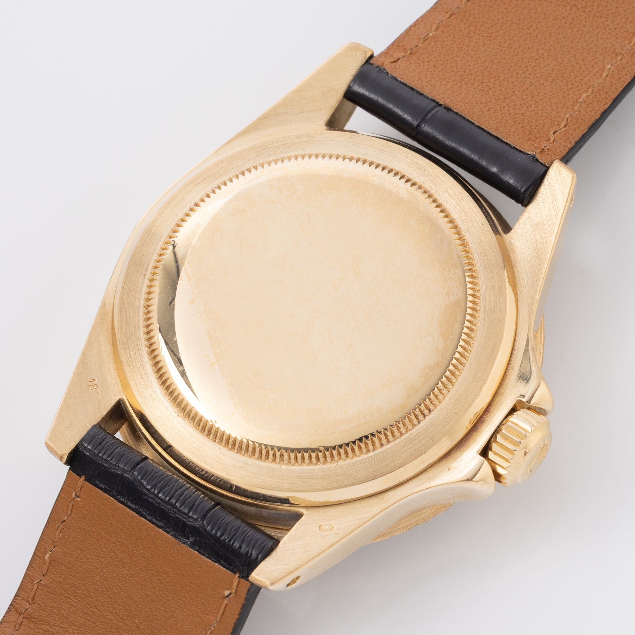 Rolex Submariner 1680/8 Black Nipple Dial in 18k Yellow Gold with Box and Papers