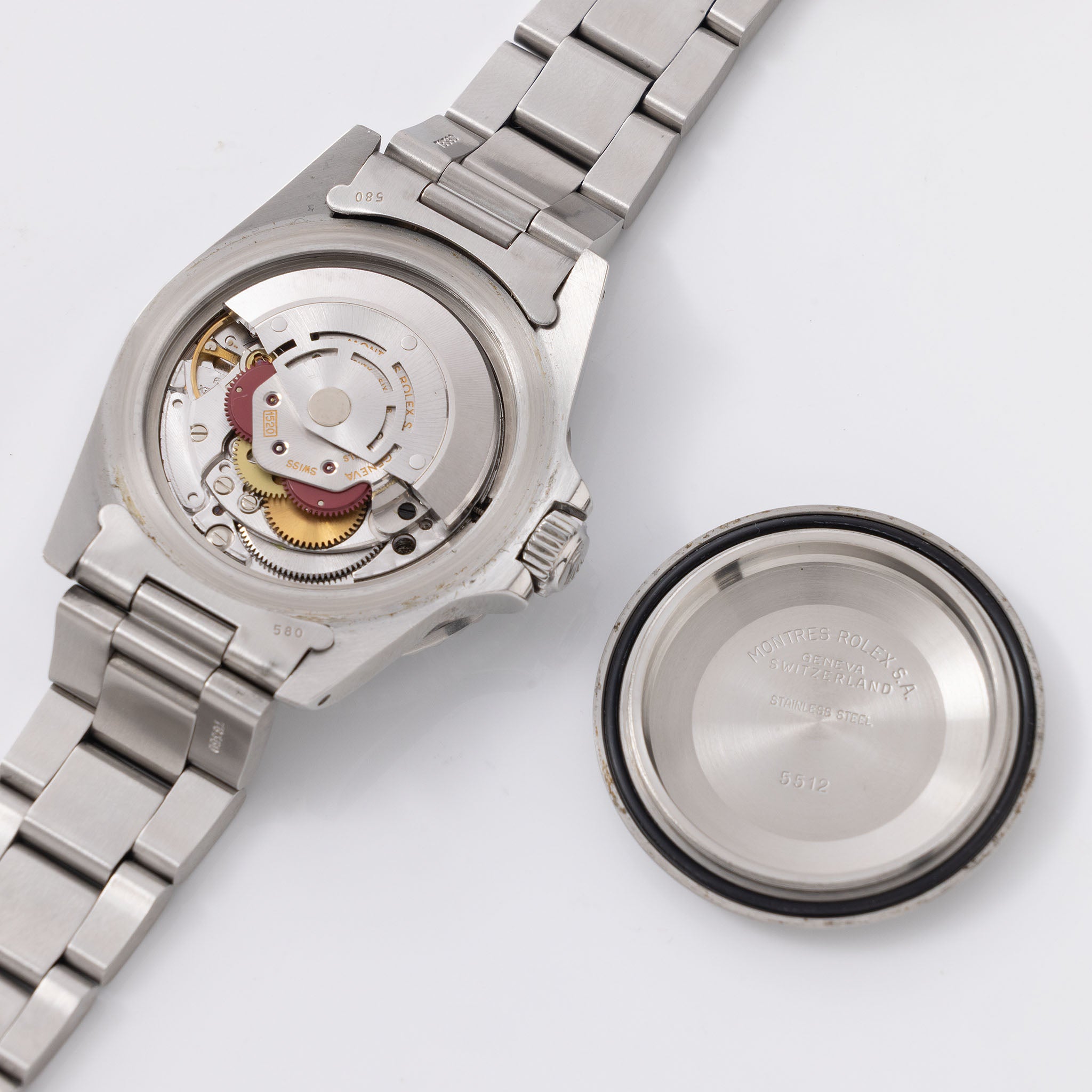 Rolex Submariner 5513 "Spider Dial" White Gold Indexes