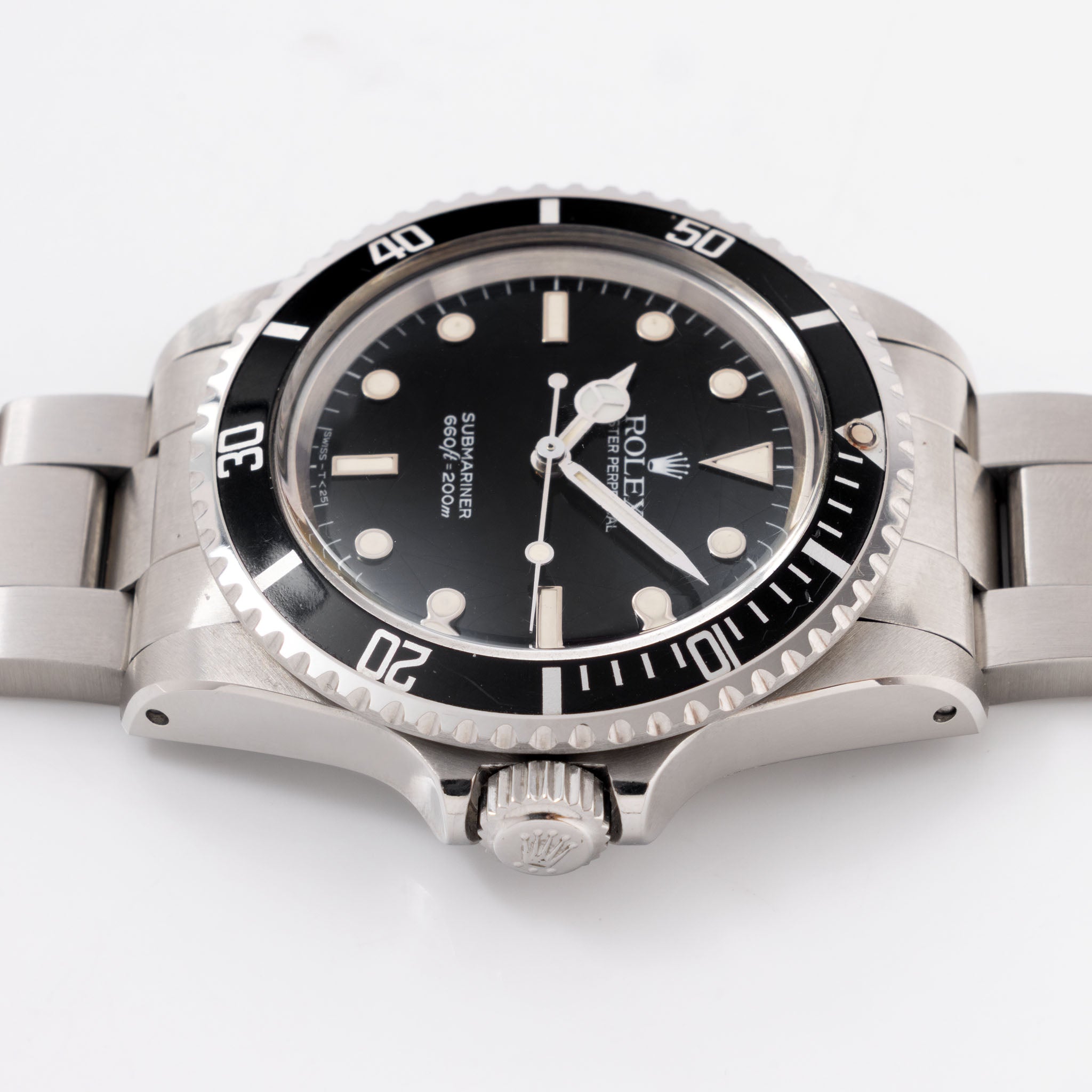 Rolex Submariner 5513 "Spider Dial" White Gold Indexes