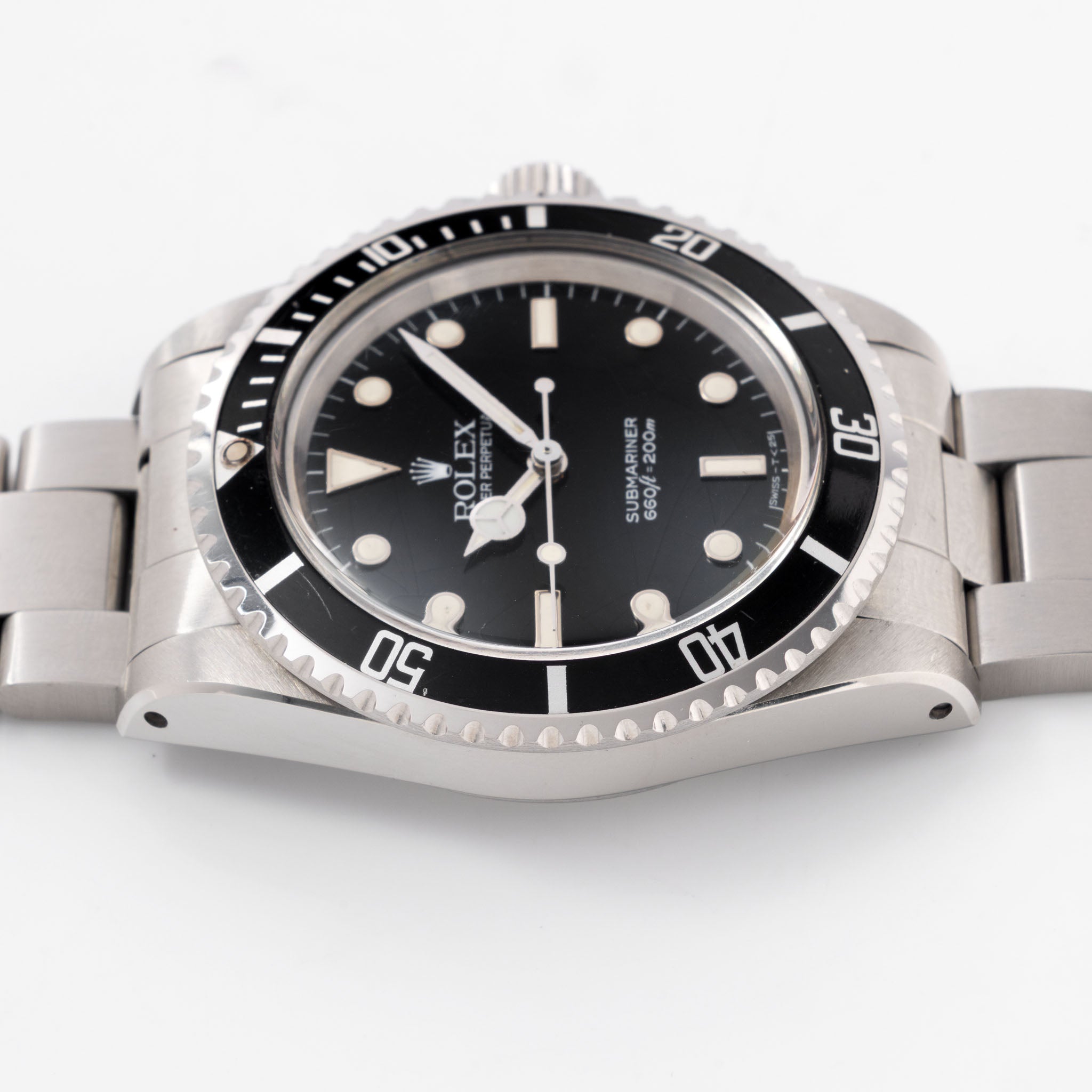 Rolex Submariner 5513 "Spider Dial" White Gold Indexes