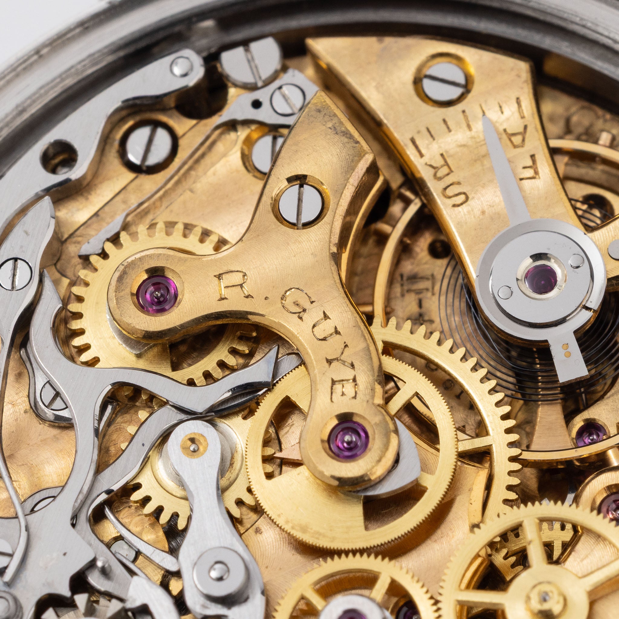 Technicum La chaux de fonds Triple Date Moonphase Chronograph “Datocompax” School Watch with provenance